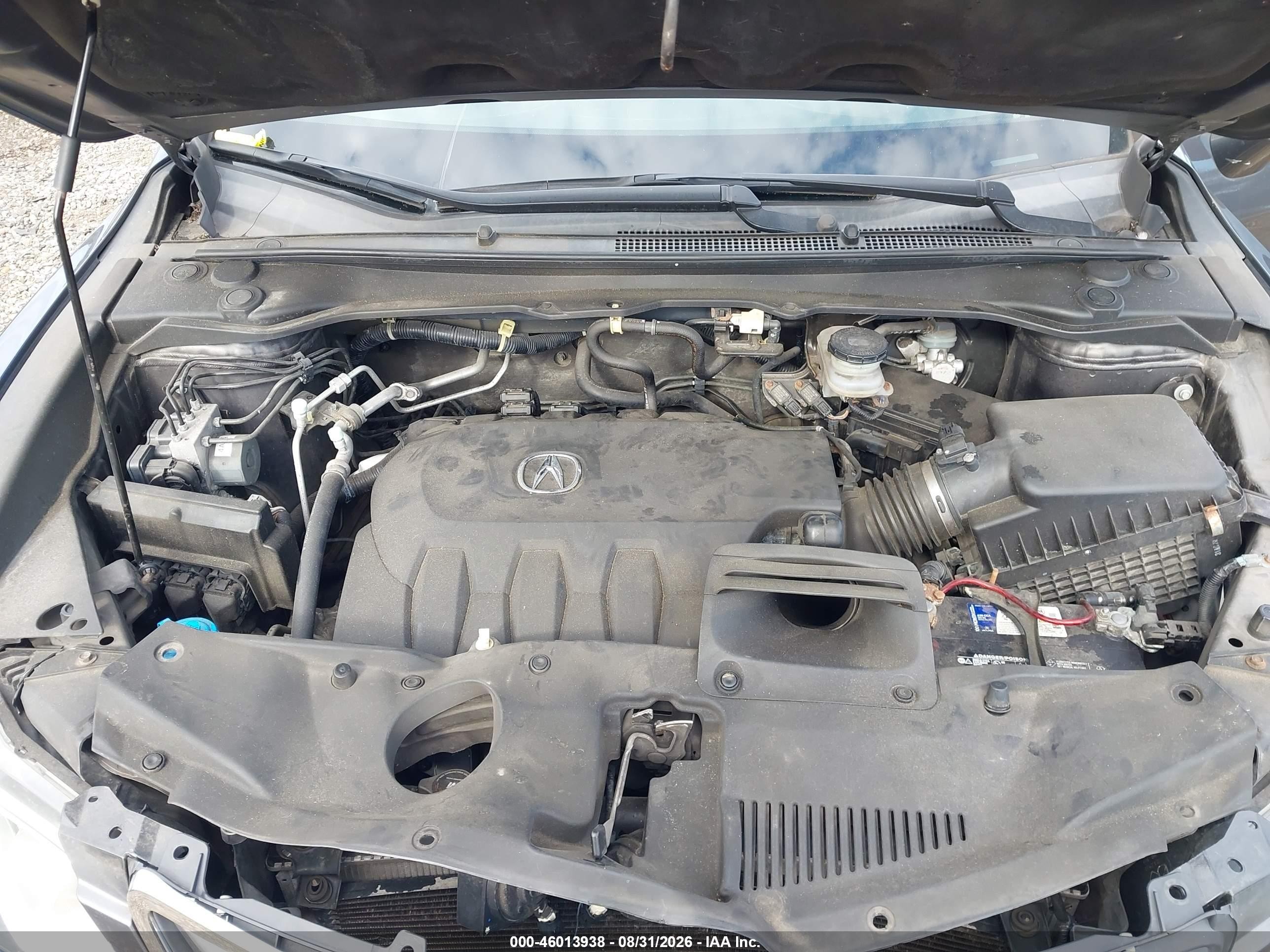 2013 Acura Rdx   Gray vin: 5J8TB4H53DL017976