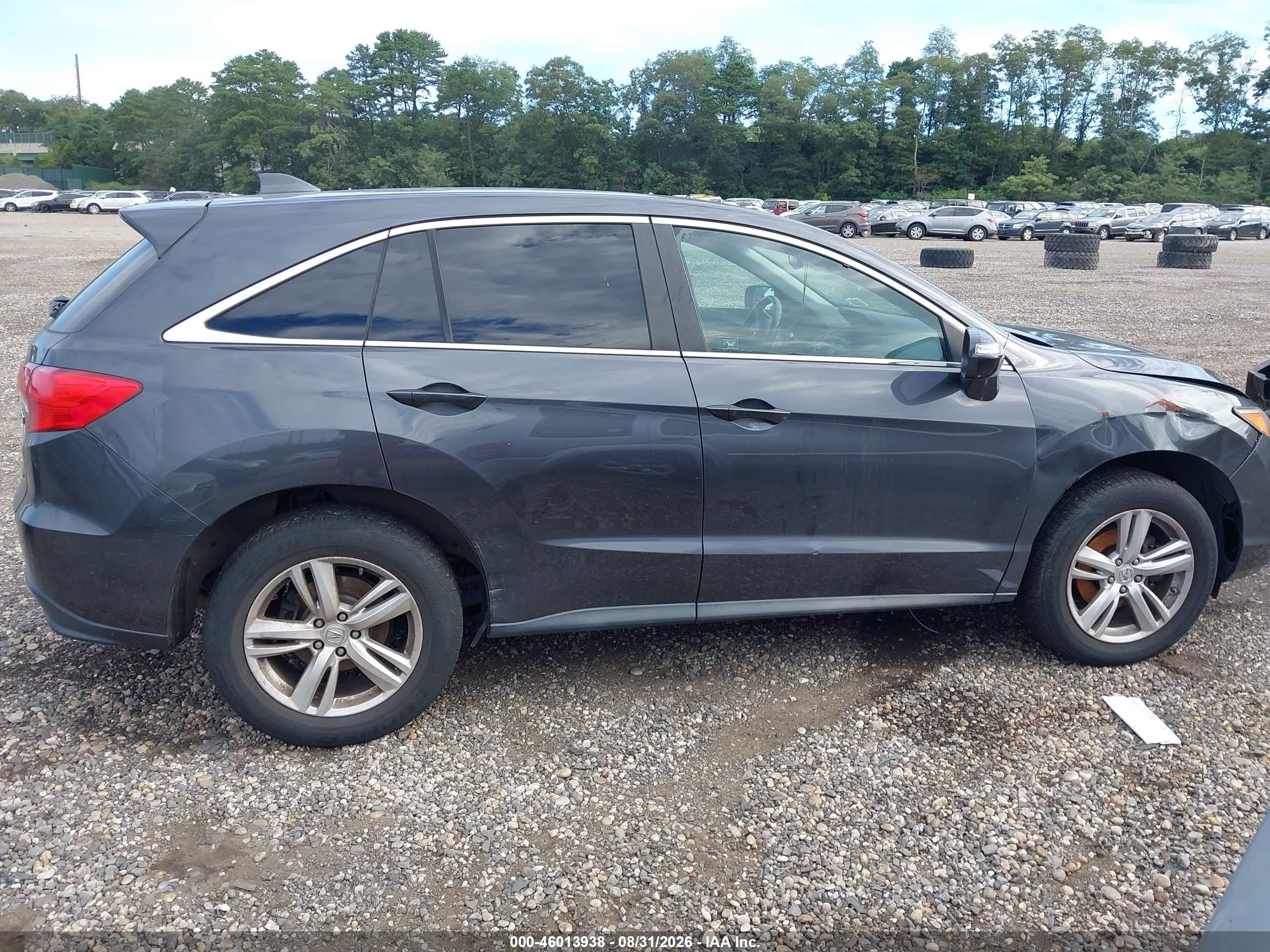 2013 Acura Rdx   Gray vin: 5J8TB4H53DL017976