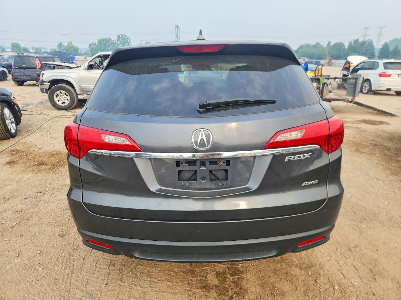 2013 Acura Rdx Technology Gray vin: 5J8TB4H53DL019548