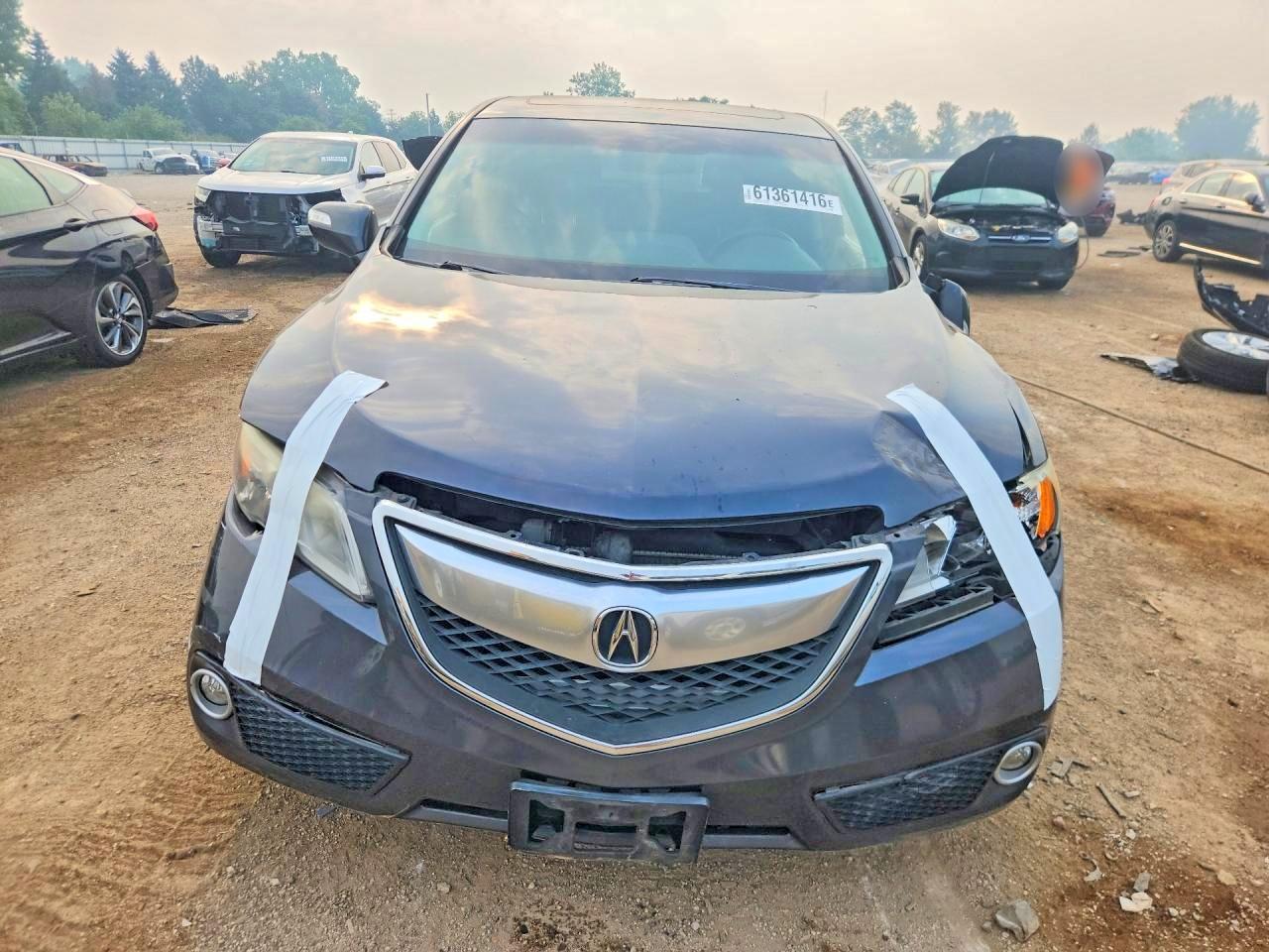 2013 Acura Rdx Technology Gray vin: 5J8TB4H53DL019548