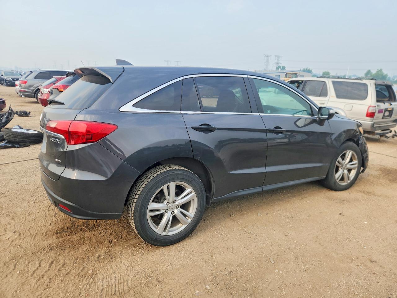 2013 Acura Rdx Technology Gray vin: 5J8TB4H53DL019548