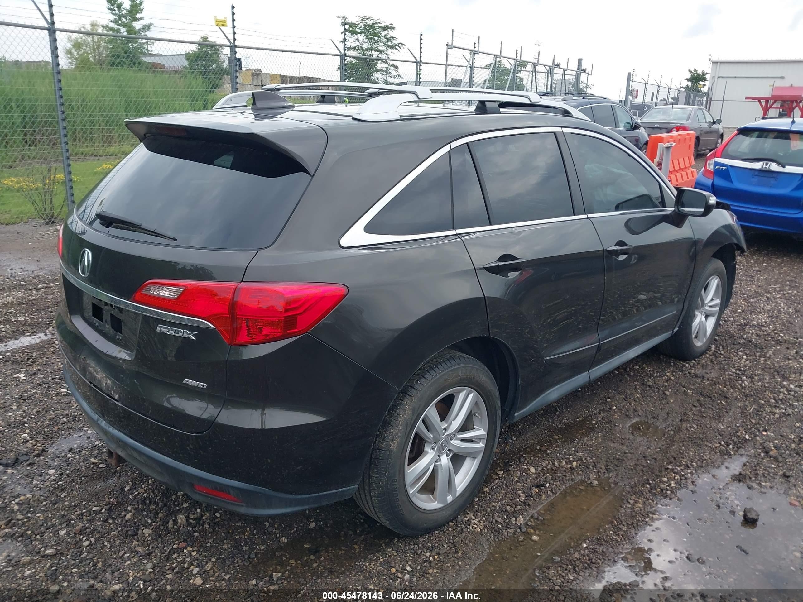 2014 Acura Rdx   Dark Brown vin: 5J8TB4H53EL021320