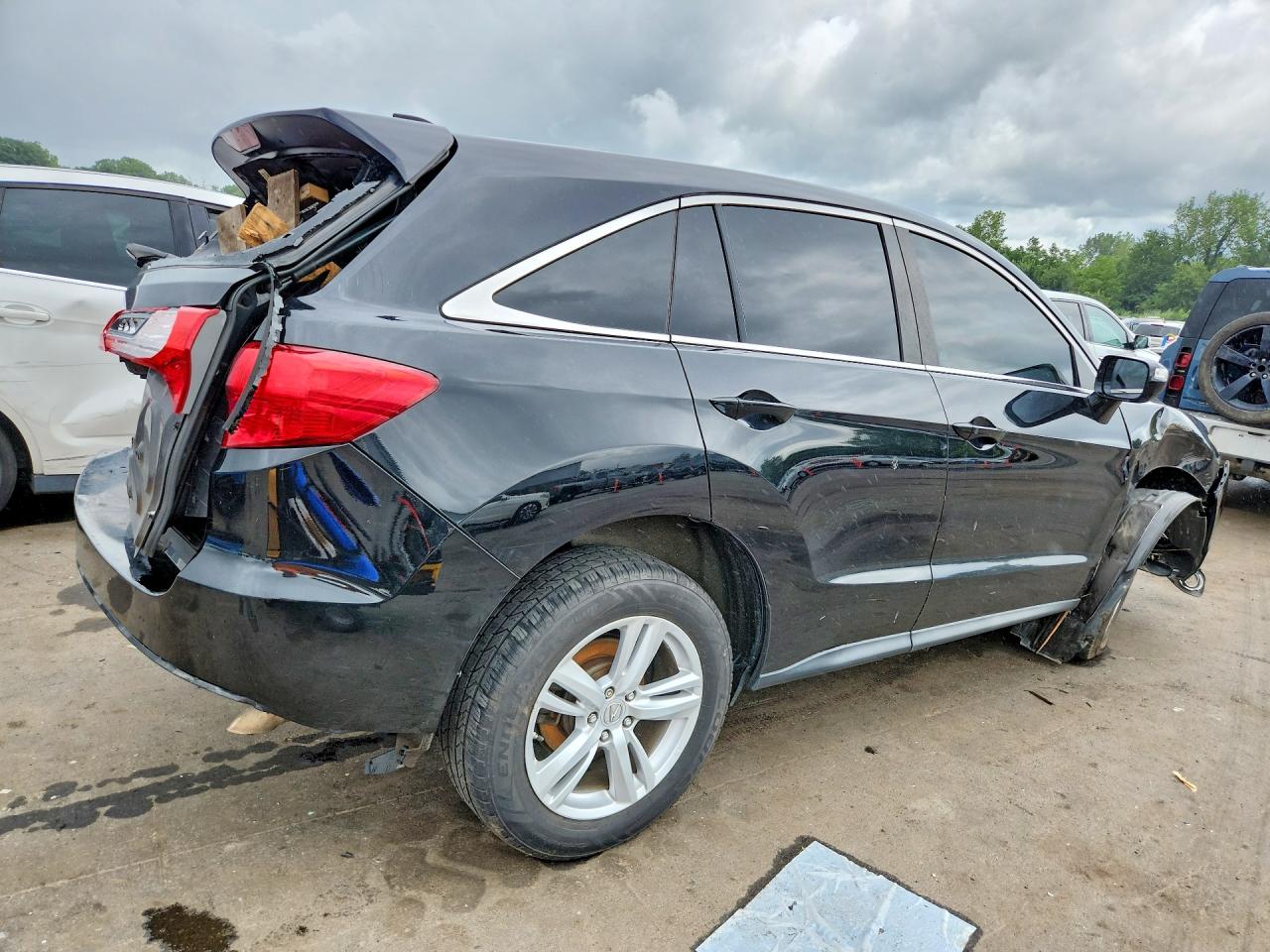 2015 Acura Rdx Technology Black vin: 5J8TB4H53FL017463