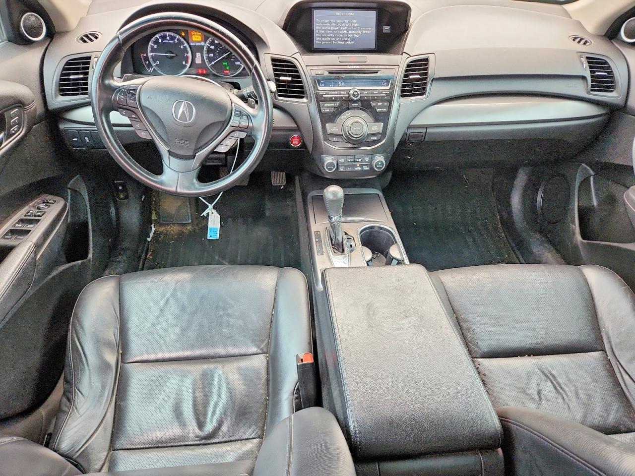 2015 Acura Rdx Technology Black vin: 5J8TB4H53FL017463