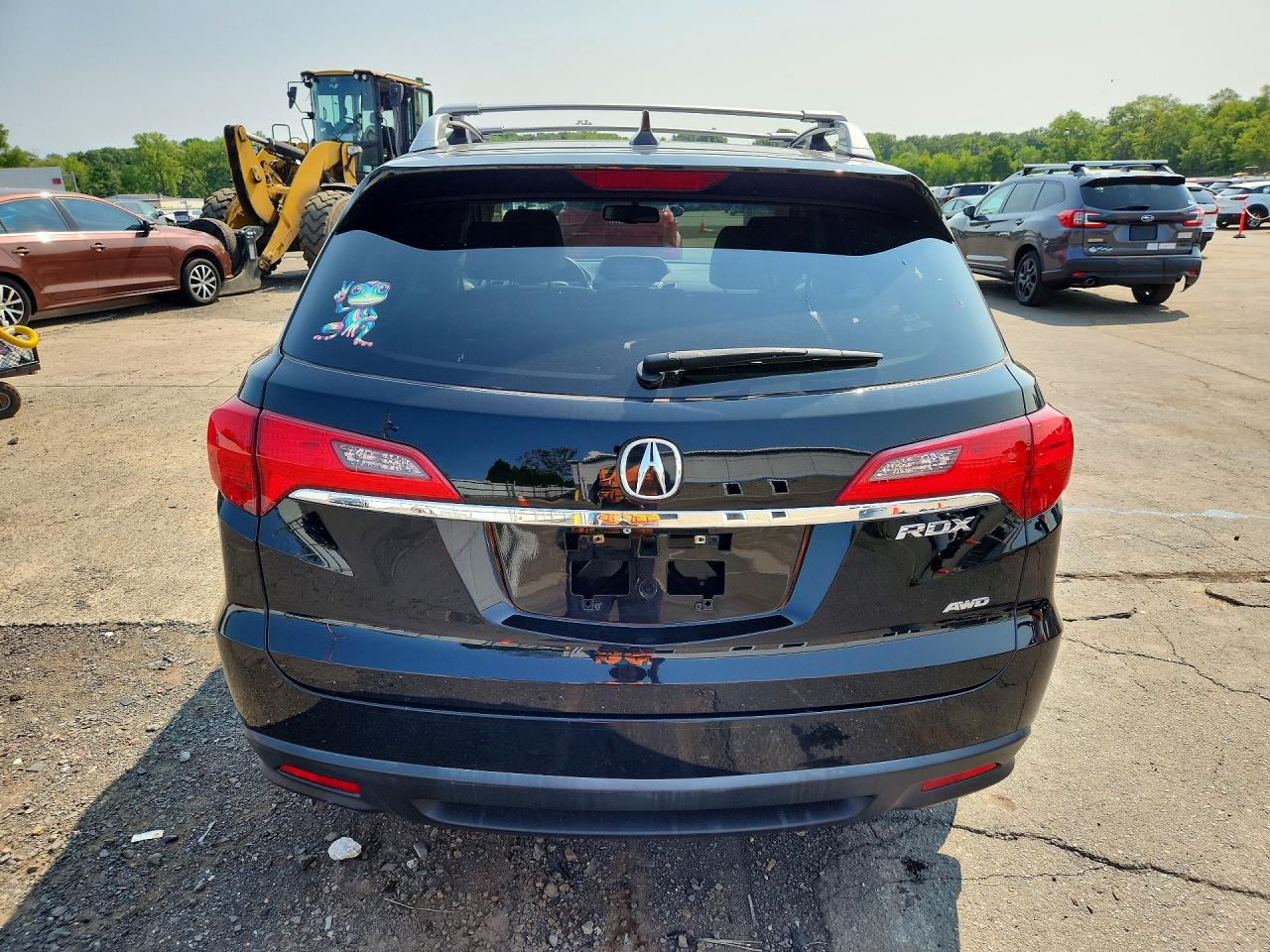 2015 Acura Rdx Technology Черный vin: 5J8TB4H53FL024798