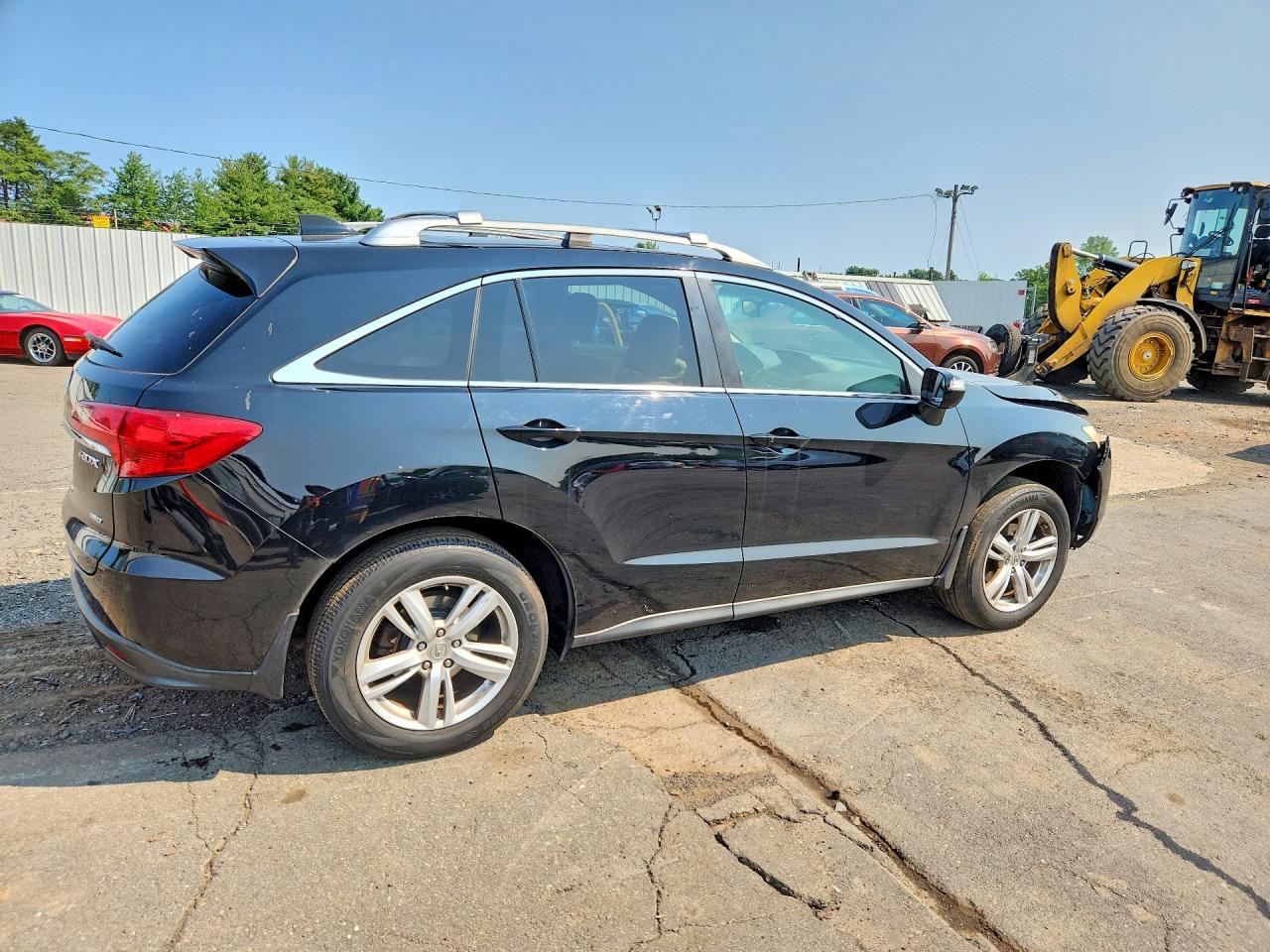 2015 Acura Rdx Technology Черный vin: 5J8TB4H53FL024798