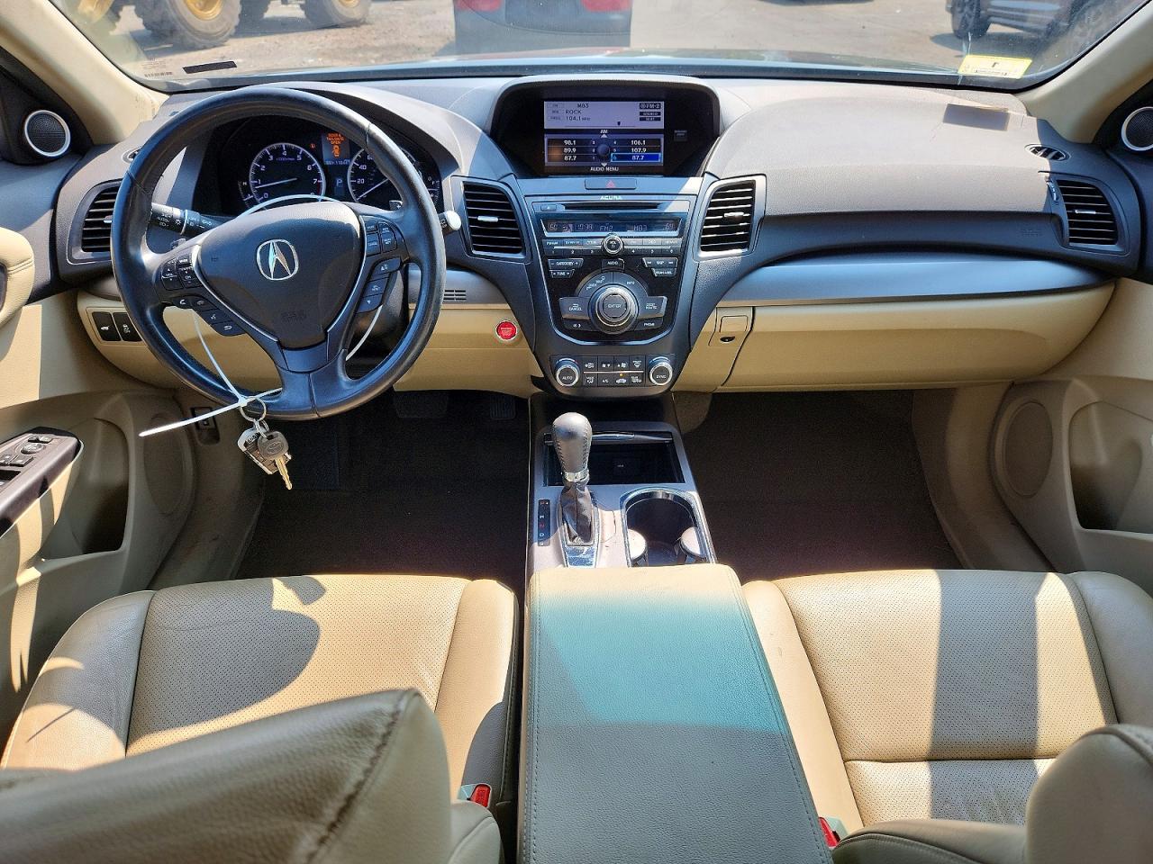 2015 Acura Rdx Technology Черный vin: 5J8TB4H53FL024798