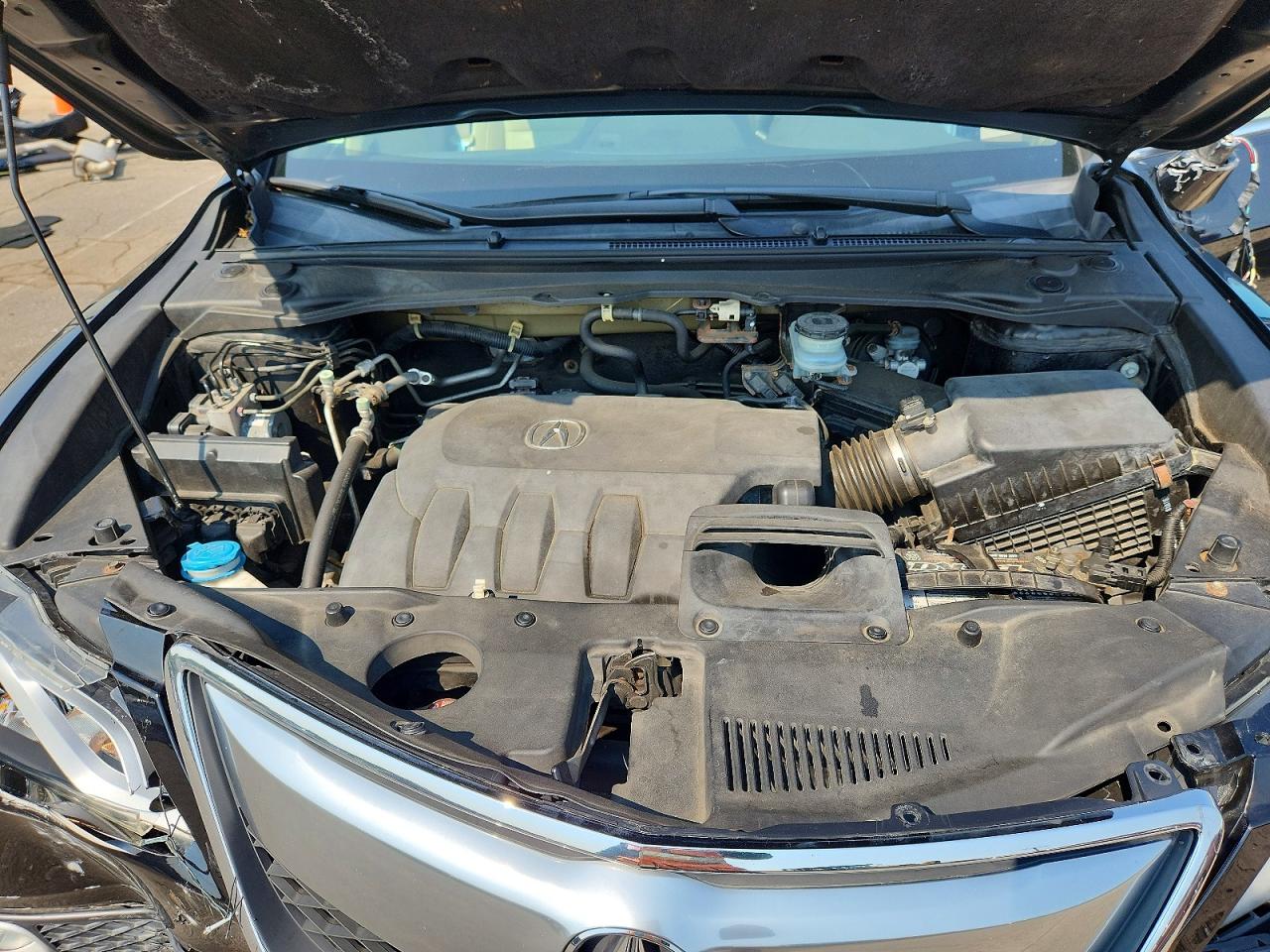 2015 Acura Rdx Technology Черный vin: 5J8TB4H53FL024798