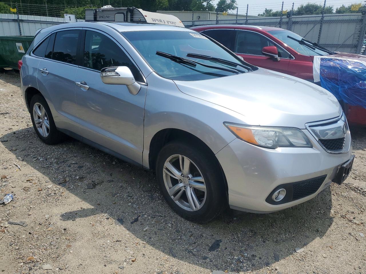 2013 Acura Rdx Technology Silver vin: 5J8TB4H54DL016691