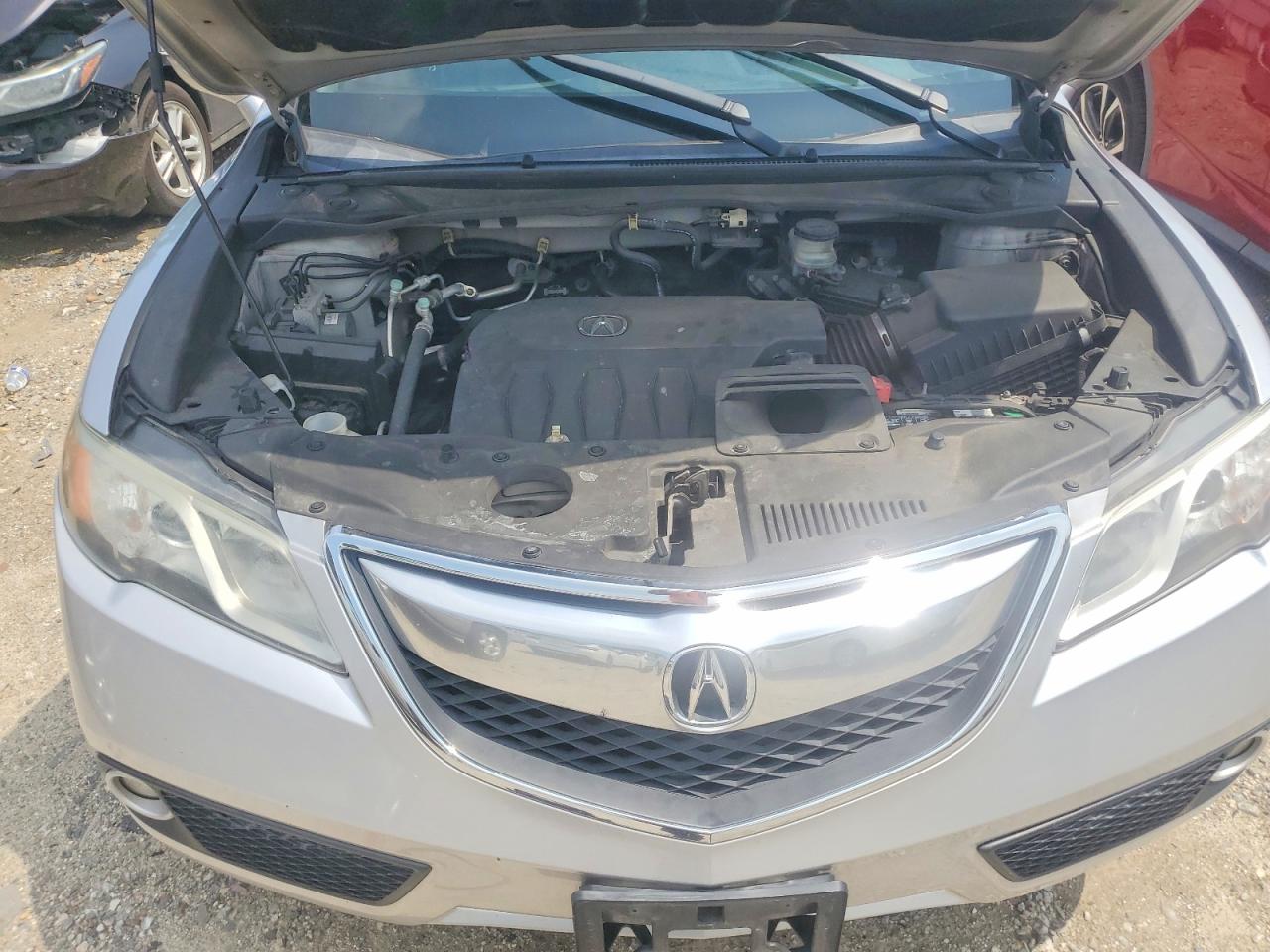 2013 Acura Rdx Technology Silver vin: 5J8TB4H54DL016691