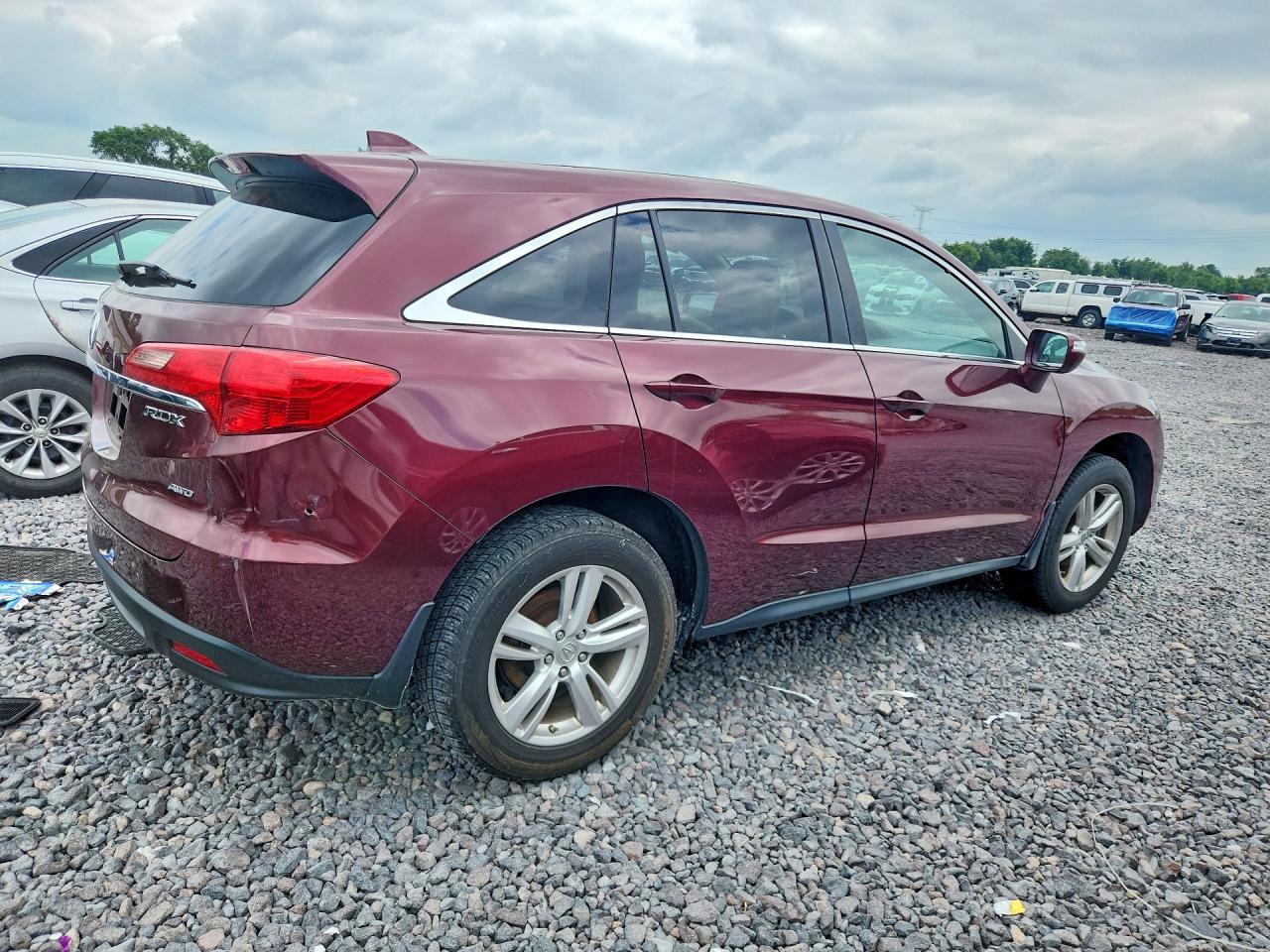 2014 Acura Rdx Technology Burgundy vin: 5J8TB4H54EL001724