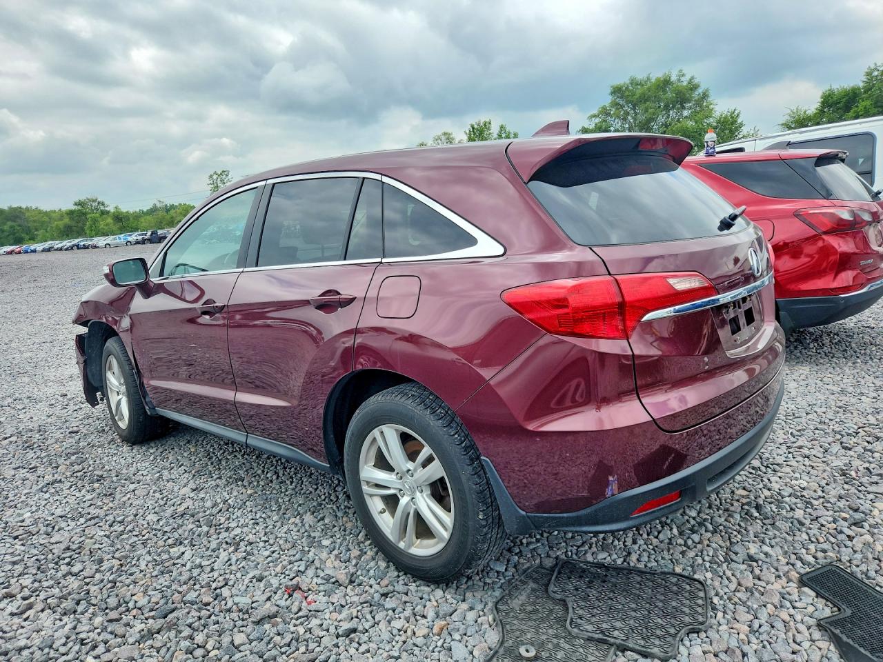 2014 Acura Rdx Technology Burgundy vin: 5J8TB4H54EL001724