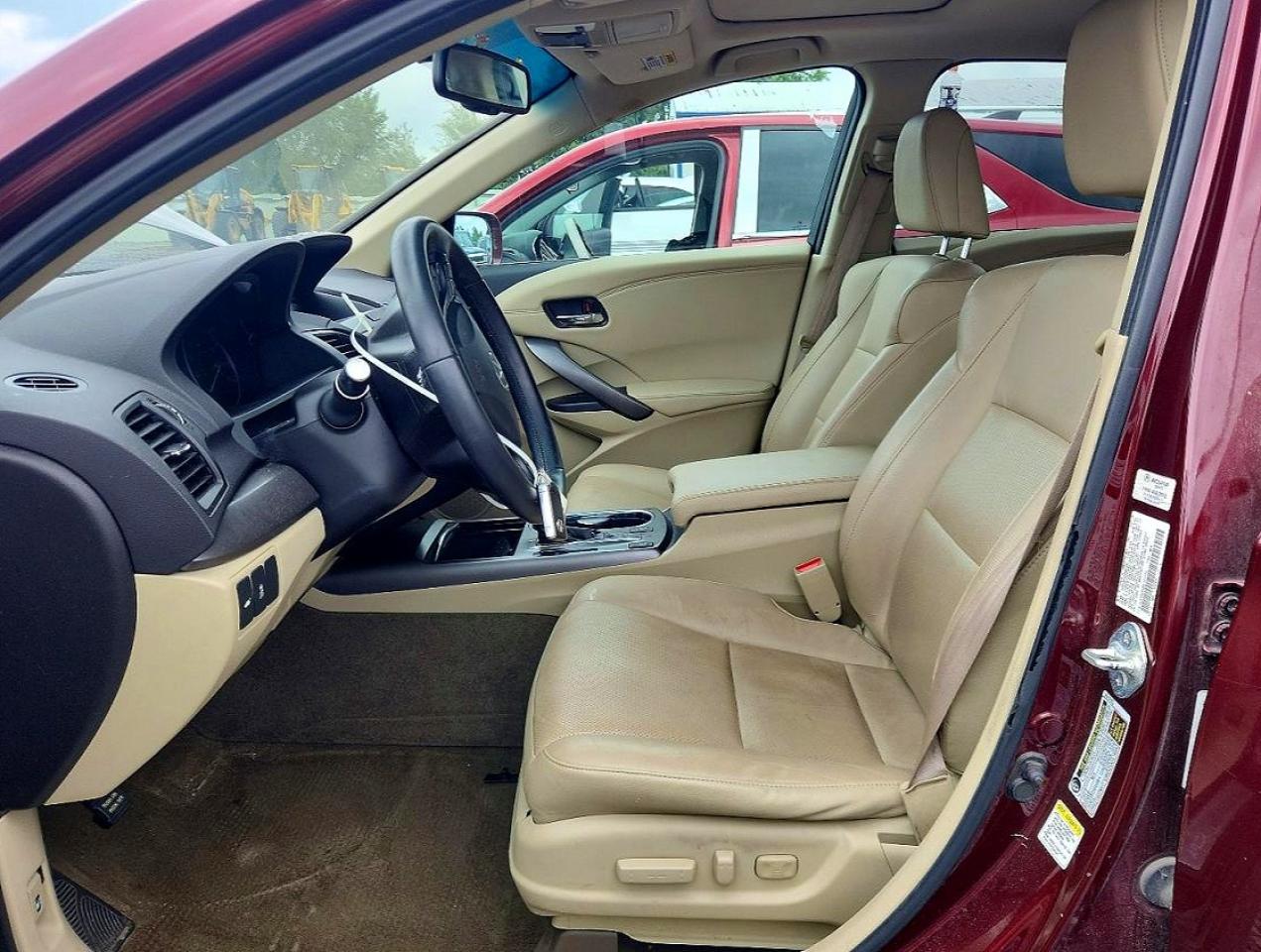 2014 Acura Rdx Technology Burgundy vin: 5J8TB4H54EL001724