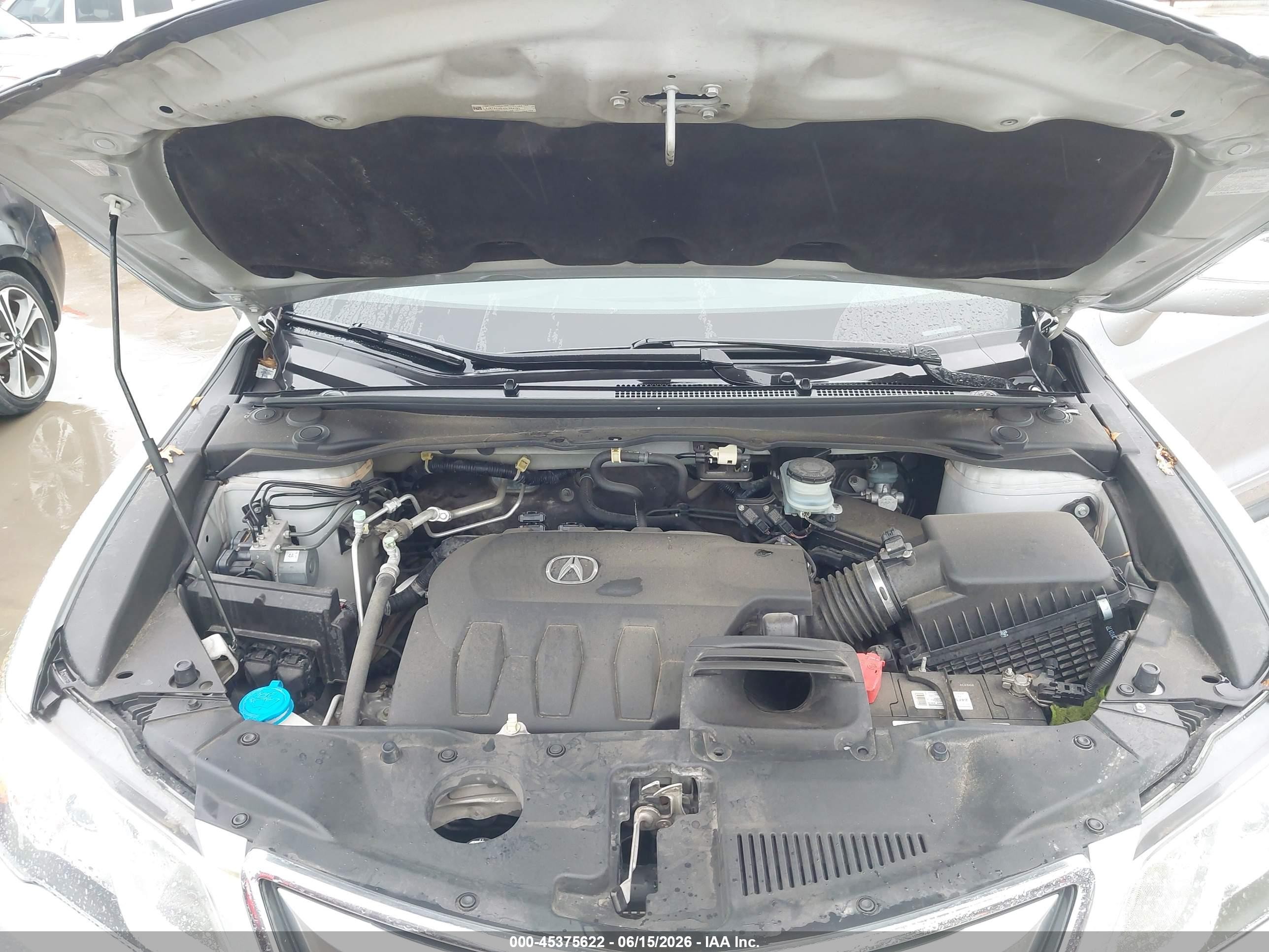 2014 Acura Rdx   Silver vin: 5J8TB4H54EL002131