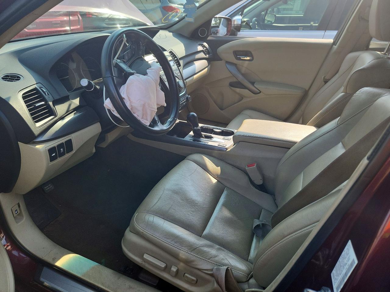2014 Acura Rdx Technology Burgundy vin: 5J8TB4H54EL007751