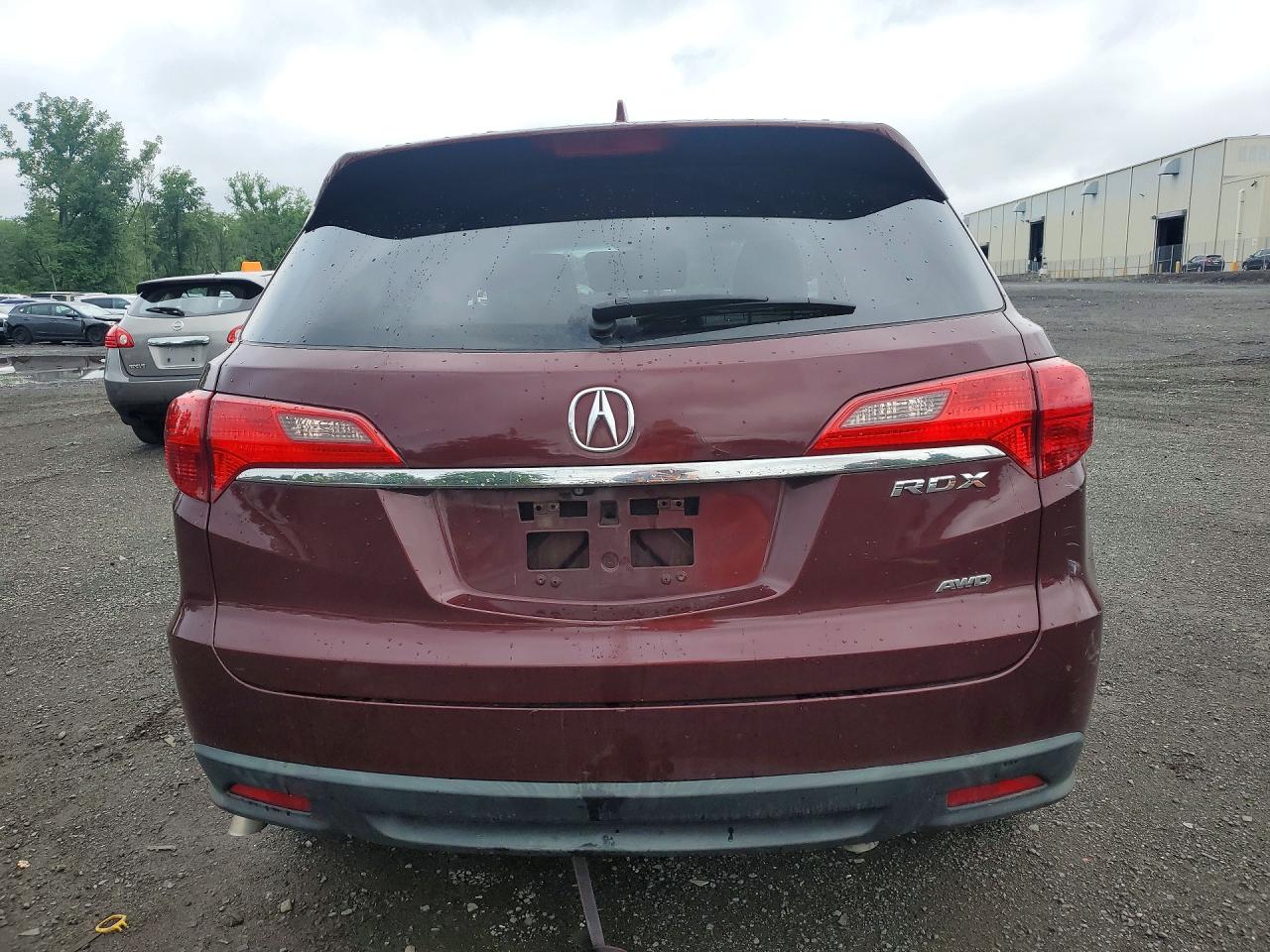 2014 Acura Rdx Technology Burgundy vin: 5J8TB4H54EL007751