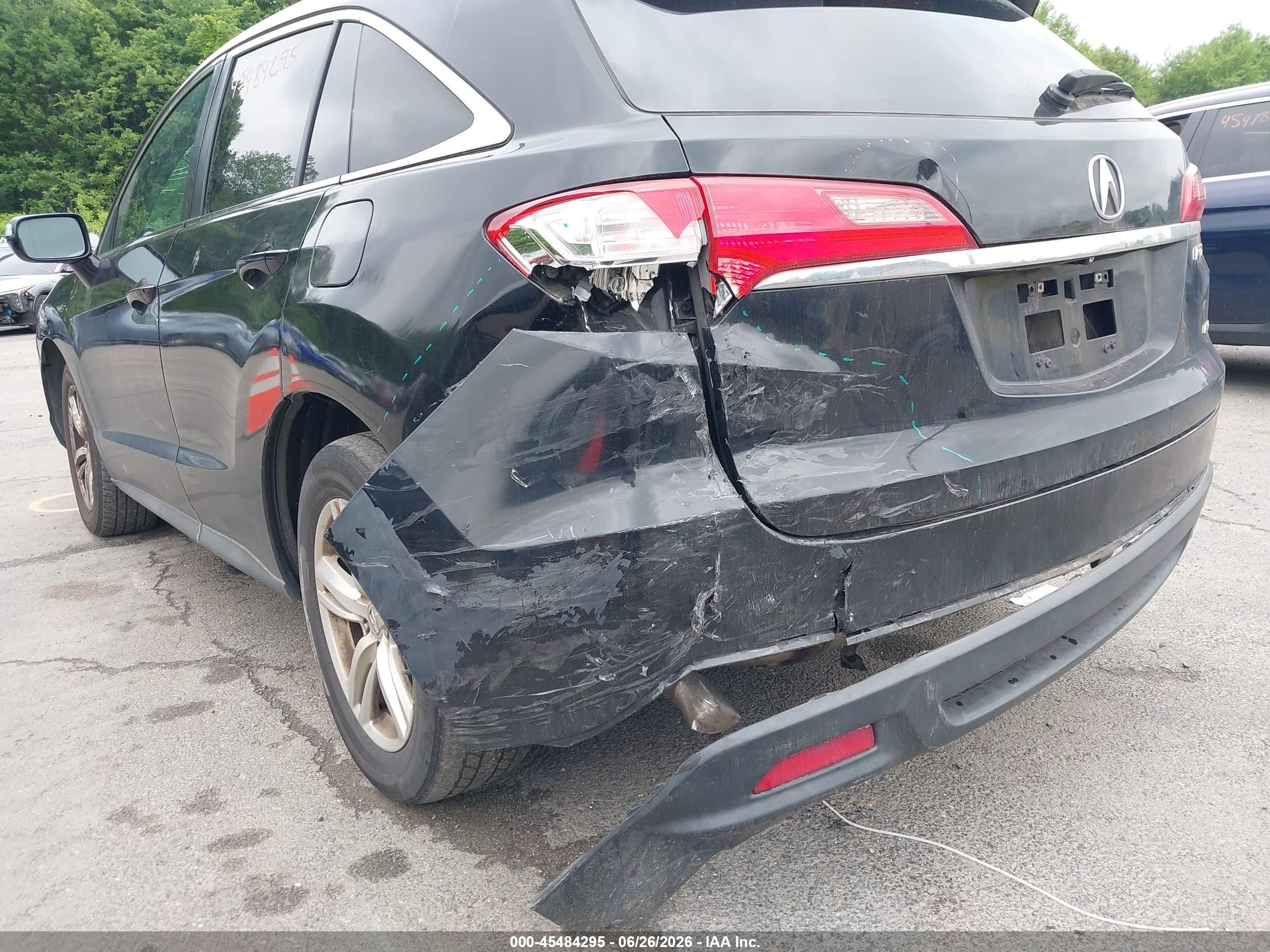 2014 Acura Rdx   Black vin: 5J8TB4H54EL012173