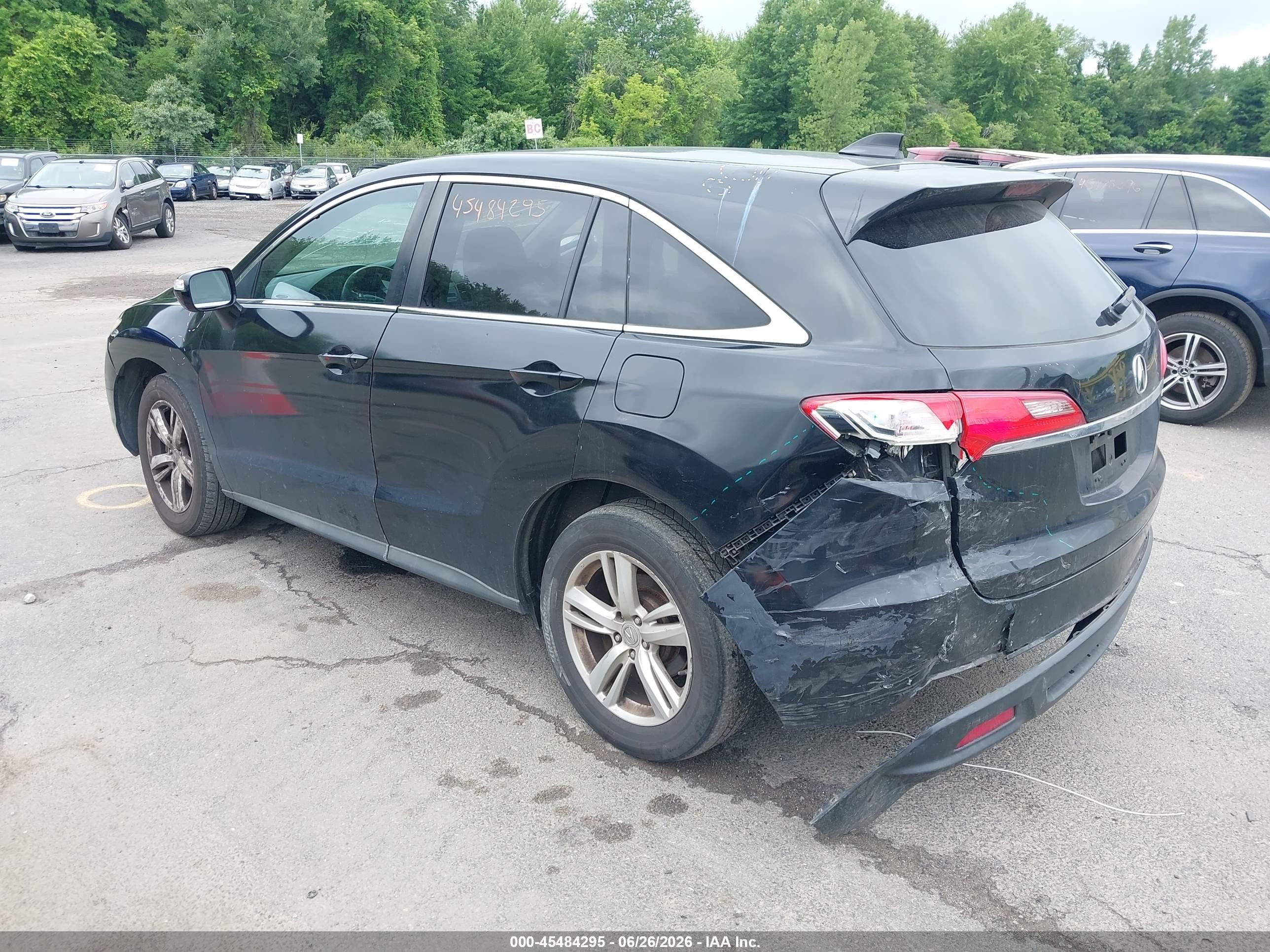 2014 Acura Rdx   Black vin: 5J8TB4H54EL012173