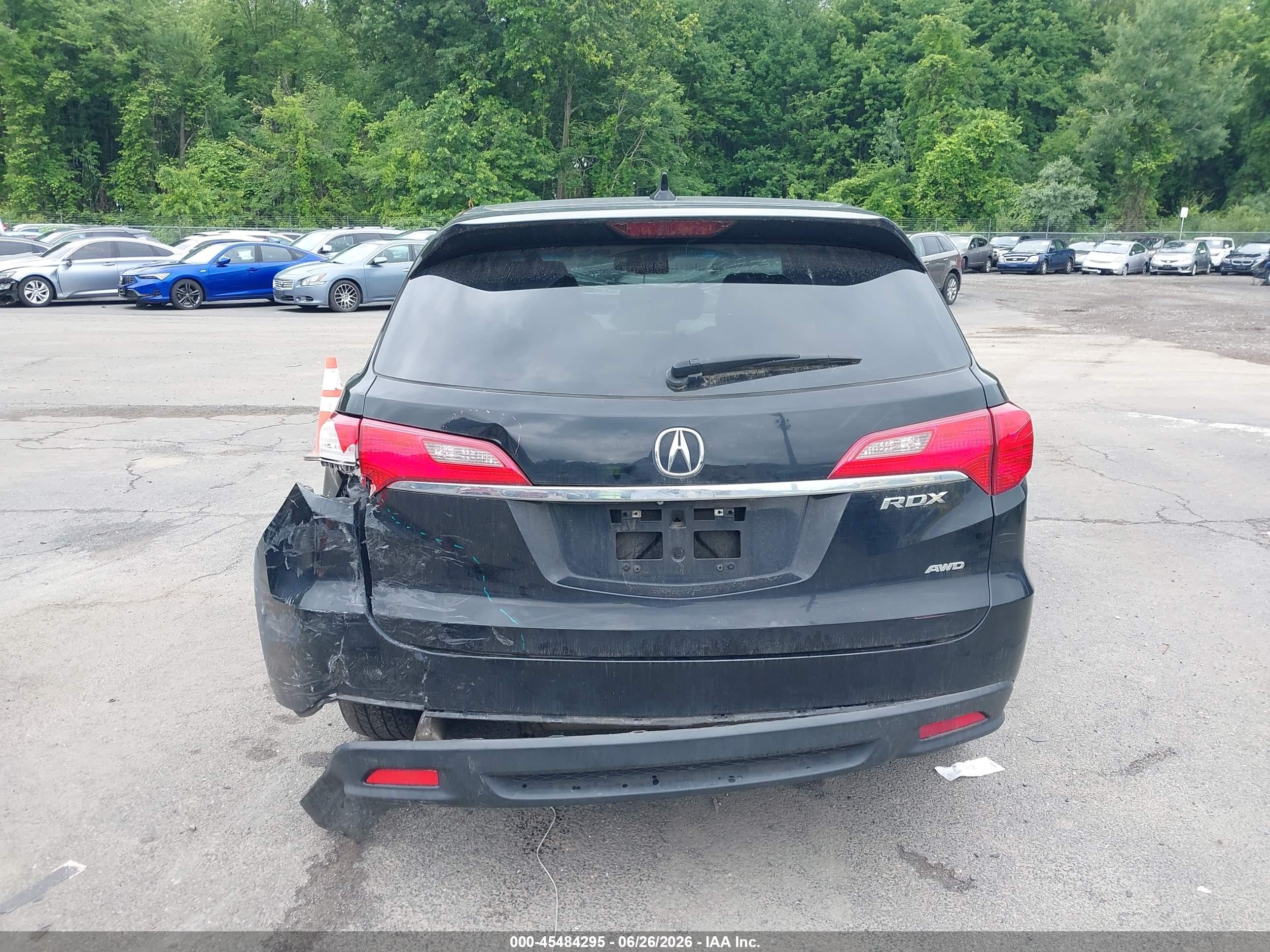 2014 Acura Rdx   Black vin: 5J8TB4H54EL012173