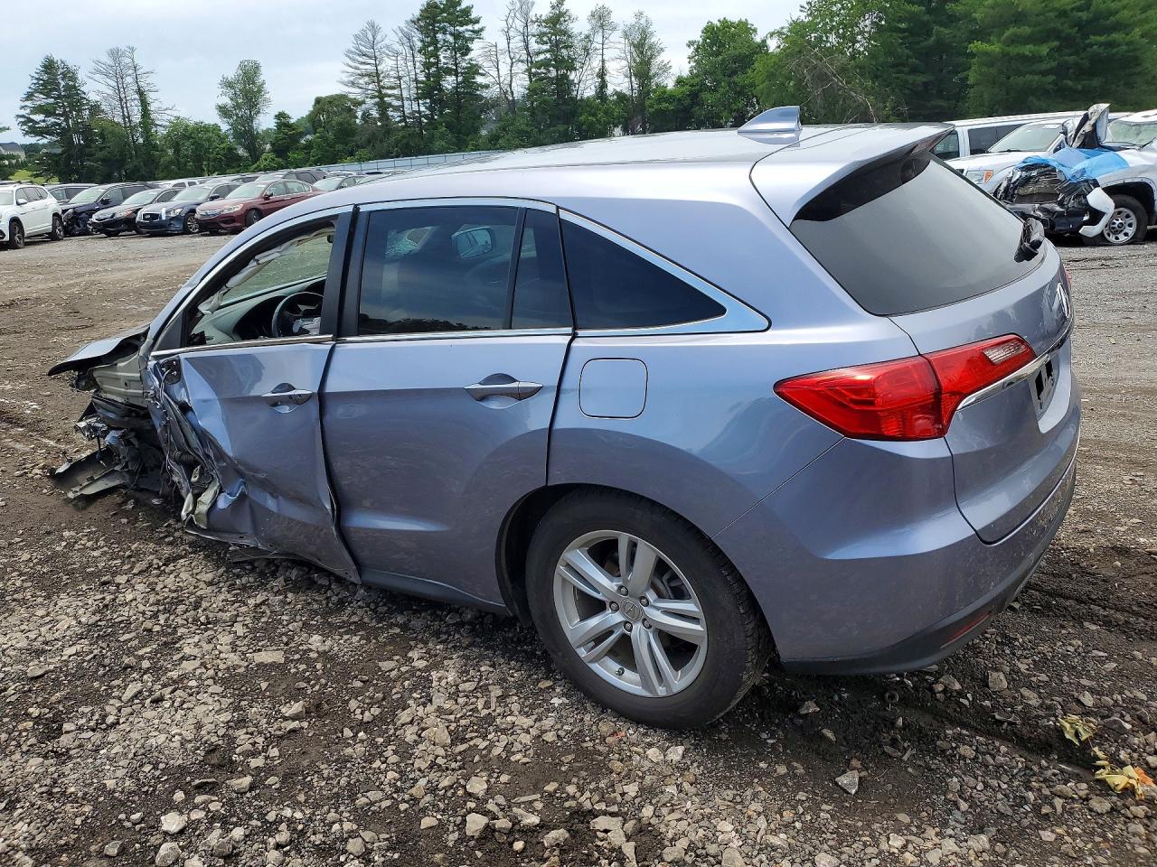 2015 Acura Rdx Technology Silver vin: 5J8TB4H54FL009873