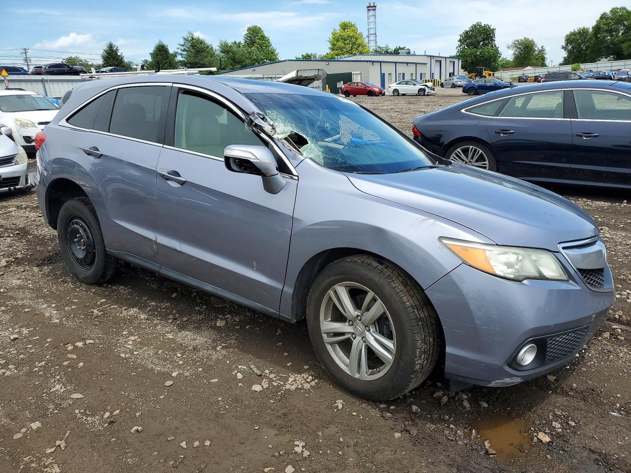 2015 Acura Rdx Technology Silver vin: 5J8TB4H54FL009873