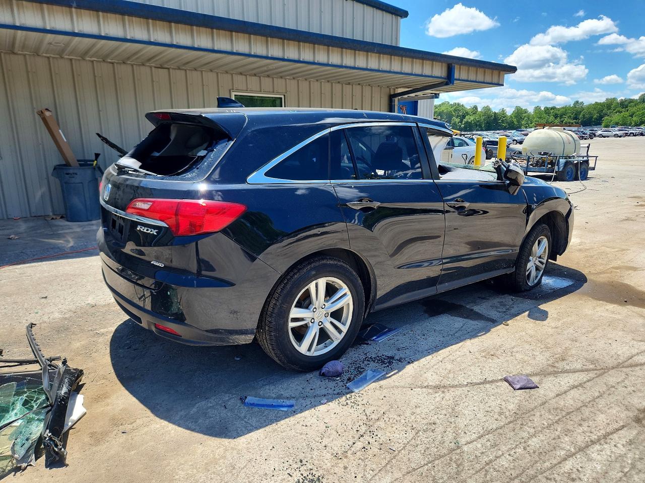2015 Acura Rdx Technology Black vin: 5J8TB4H54FL010263
