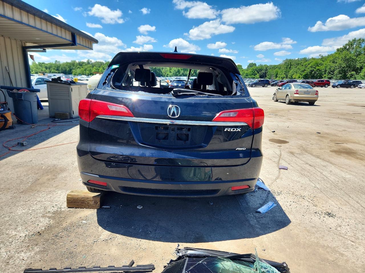 2015 Acura Rdx Technology Black vin: 5J8TB4H54FL010263