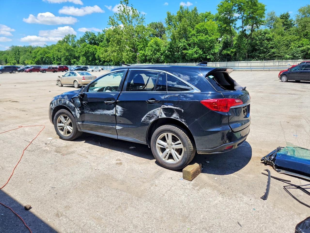 2015 Acura Rdx Technology Black vin: 5J8TB4H54FL010263