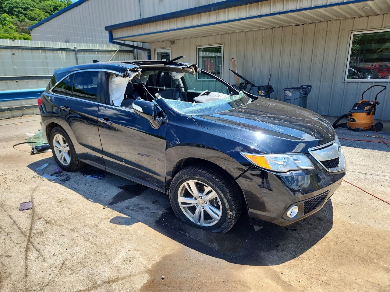 2015 Acura Rdx Technology Black vin: 5J8TB4H54FL010263