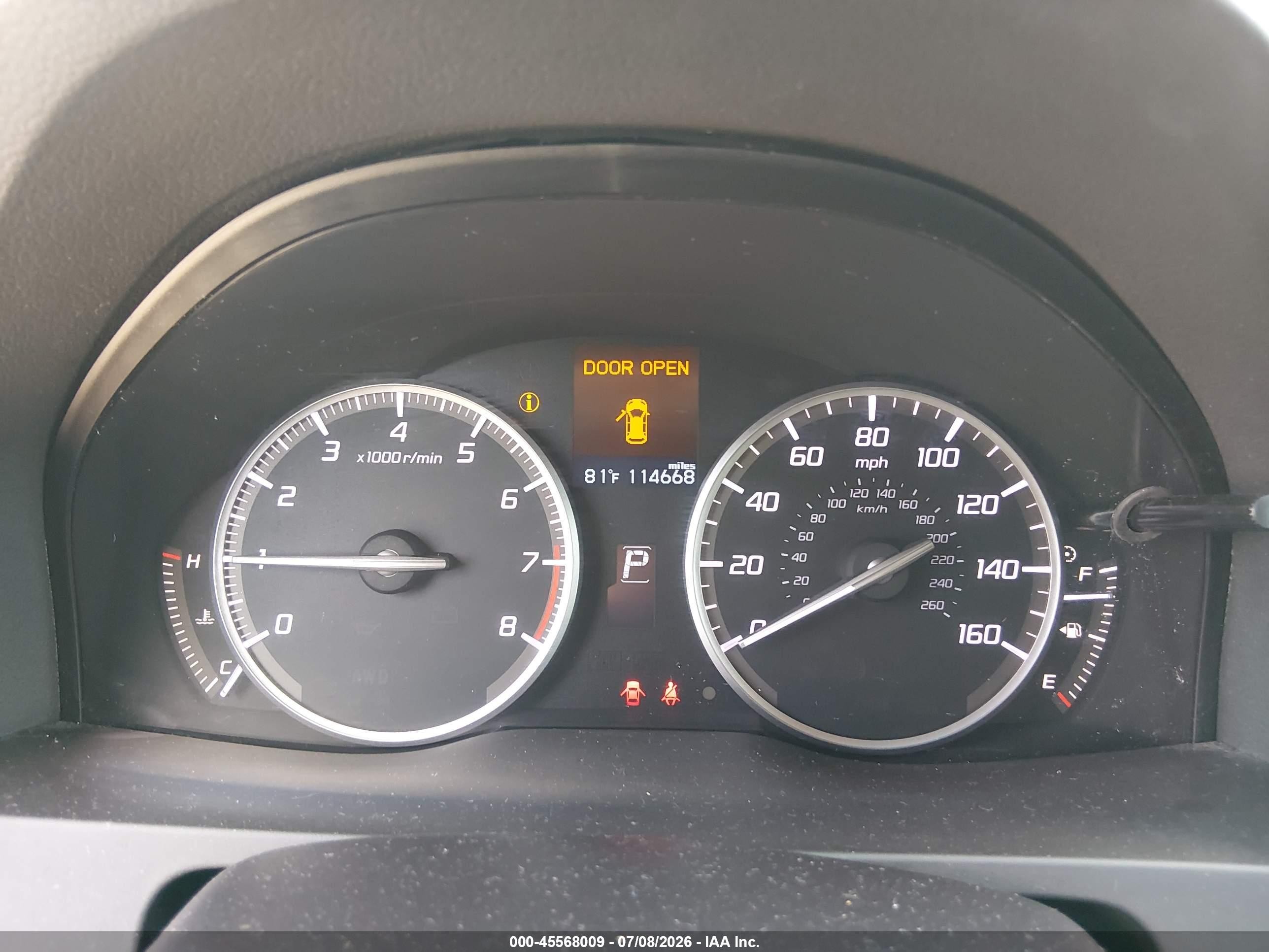 2015 Acura Rdx   Gray vin: 5J8TB4H54FL013972