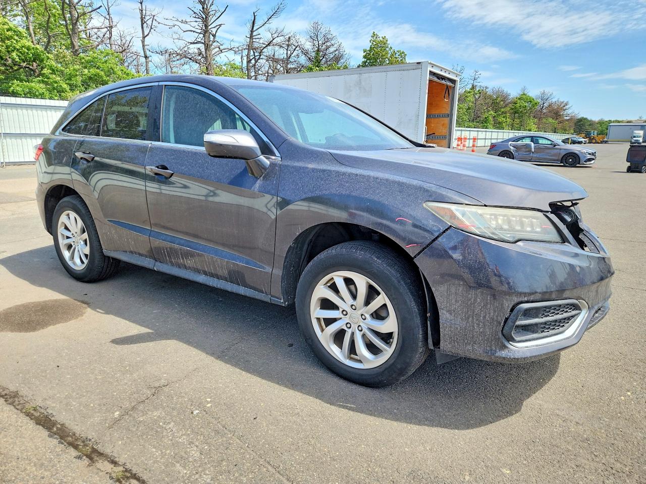 2016 Acura Rdx Technology Gray vin: 5J8TB4H54GL025332