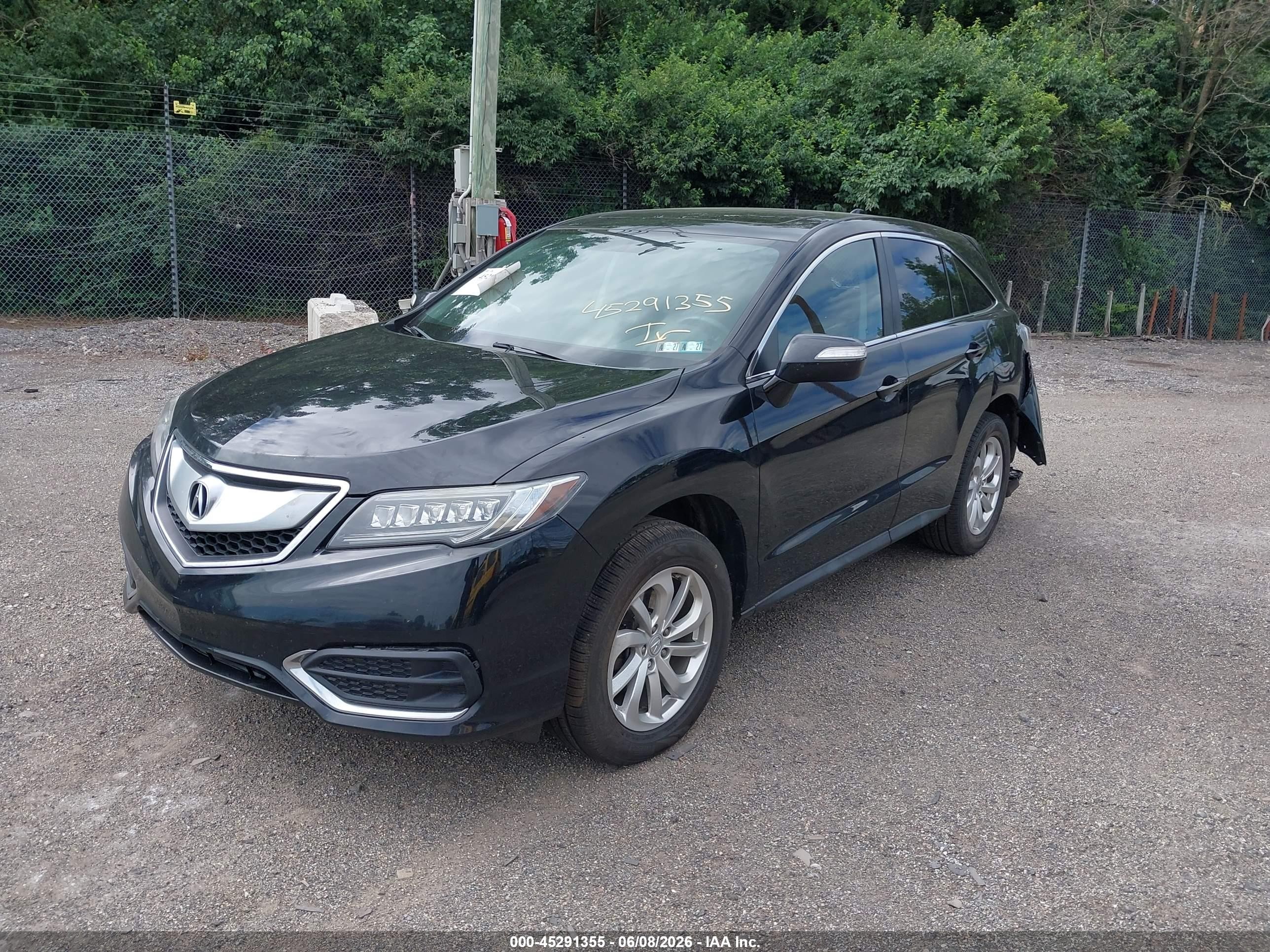 2018 Acura Rdx Technology   Acurawatch Plus Packages/technology Package Black vin: 5J8TB4H54JL015746