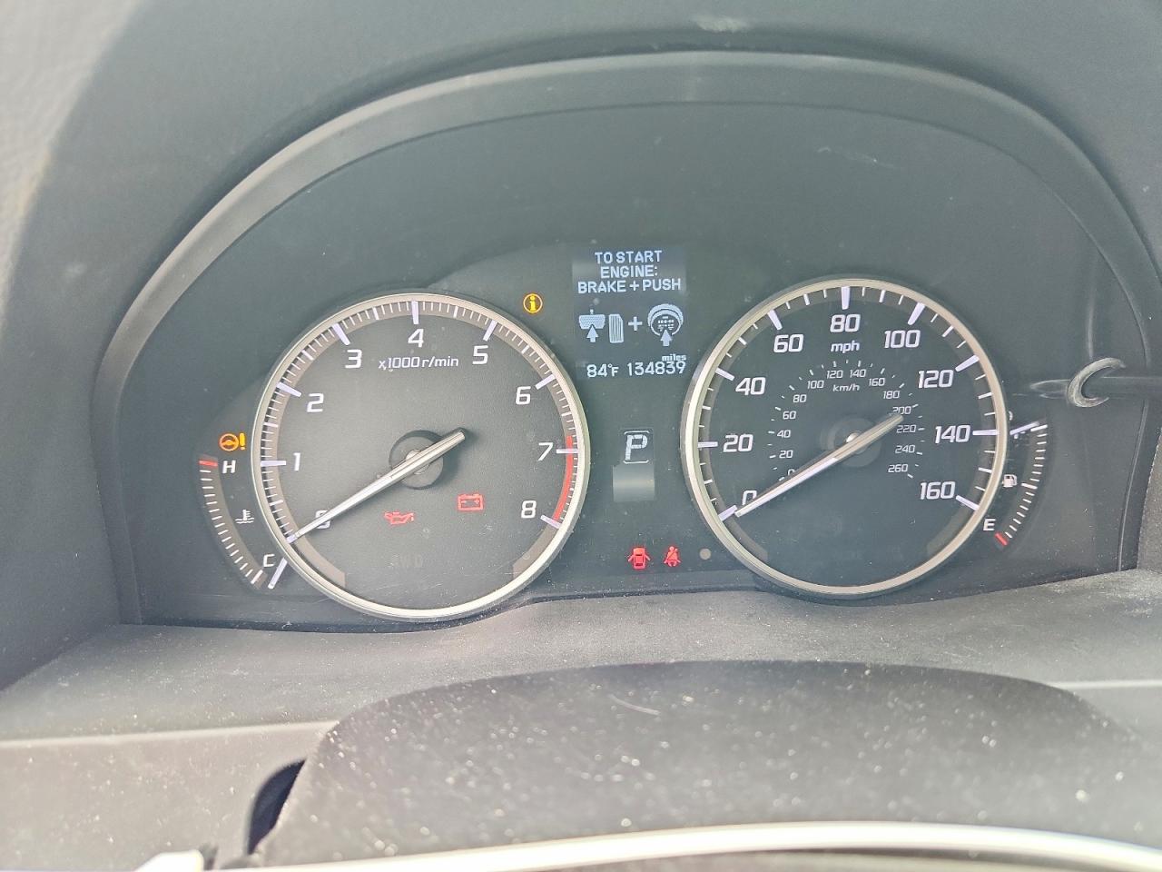 2014 Acura Rdx Technology Серый vin: 5J8TB4H55EL023229