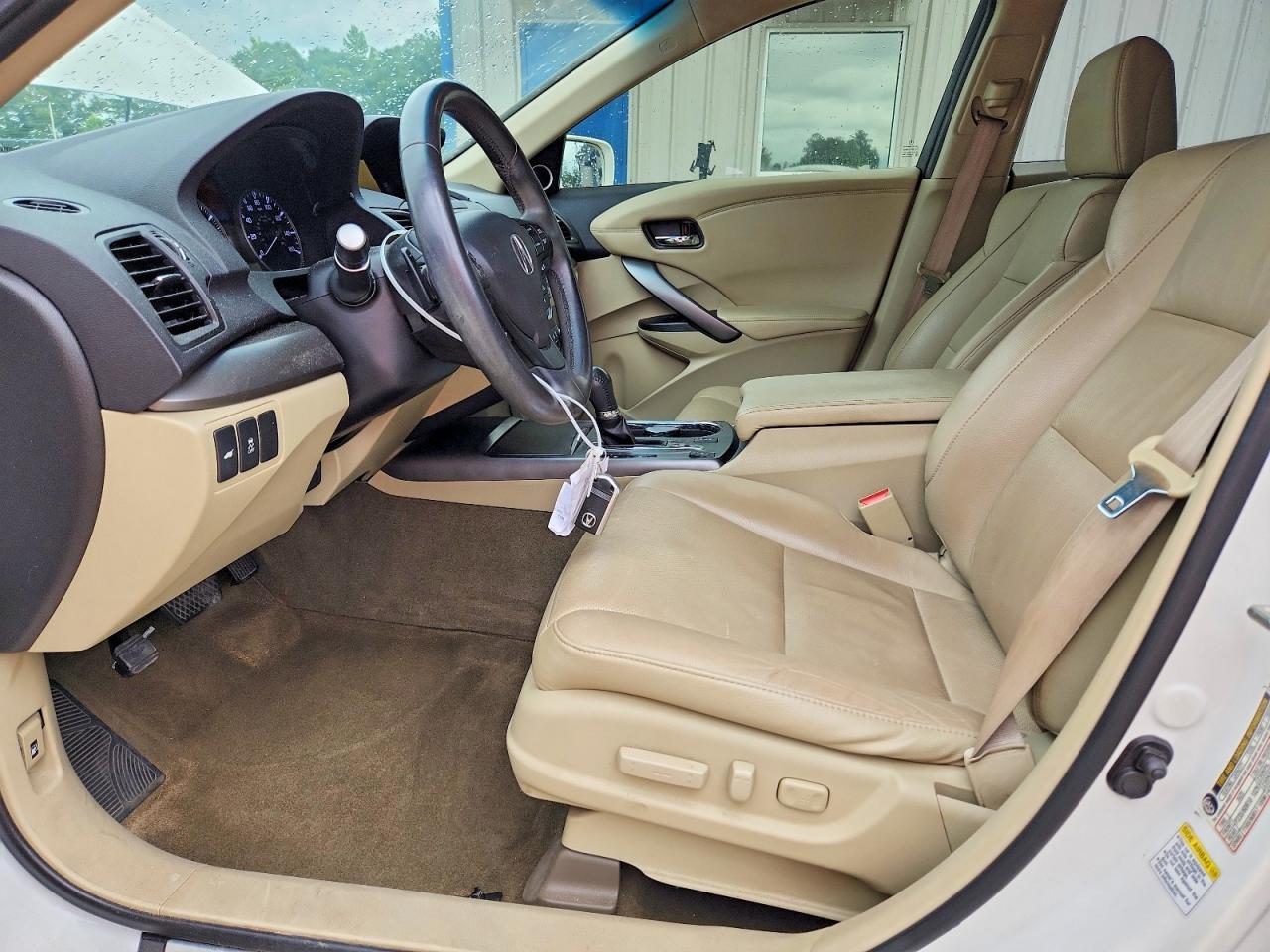 2015 Acura Rdx Technology White vin: 5J8TB4H55FL013480