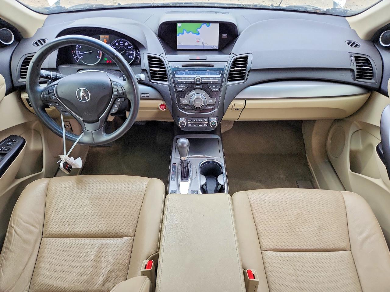 2015 Acura Rdx Technology White vin: 5J8TB4H55FL013480