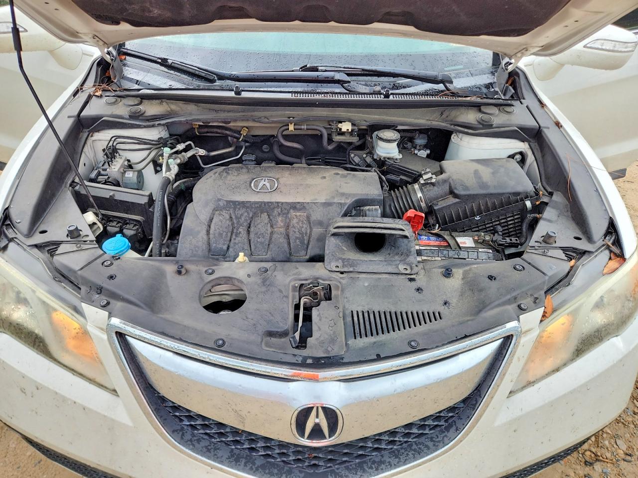 2015 Acura Rdx Technology White vin: 5J8TB4H55FL013480