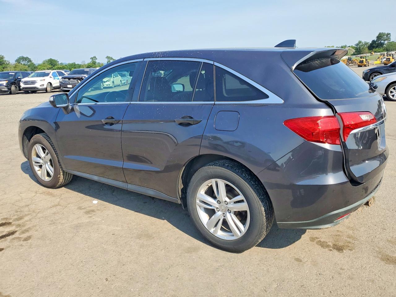 2015 Acura Rdx Technology Gray vin: 5J8TB4H55FL014371