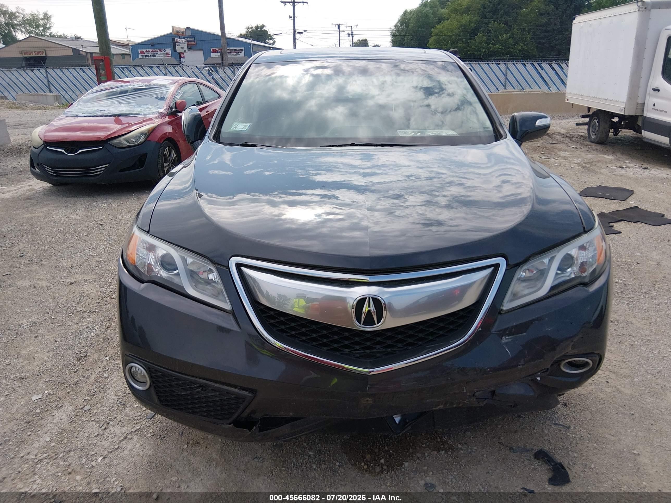 2015 Acura Rdx   Gray vin: 5J8TB4H55FL019182
