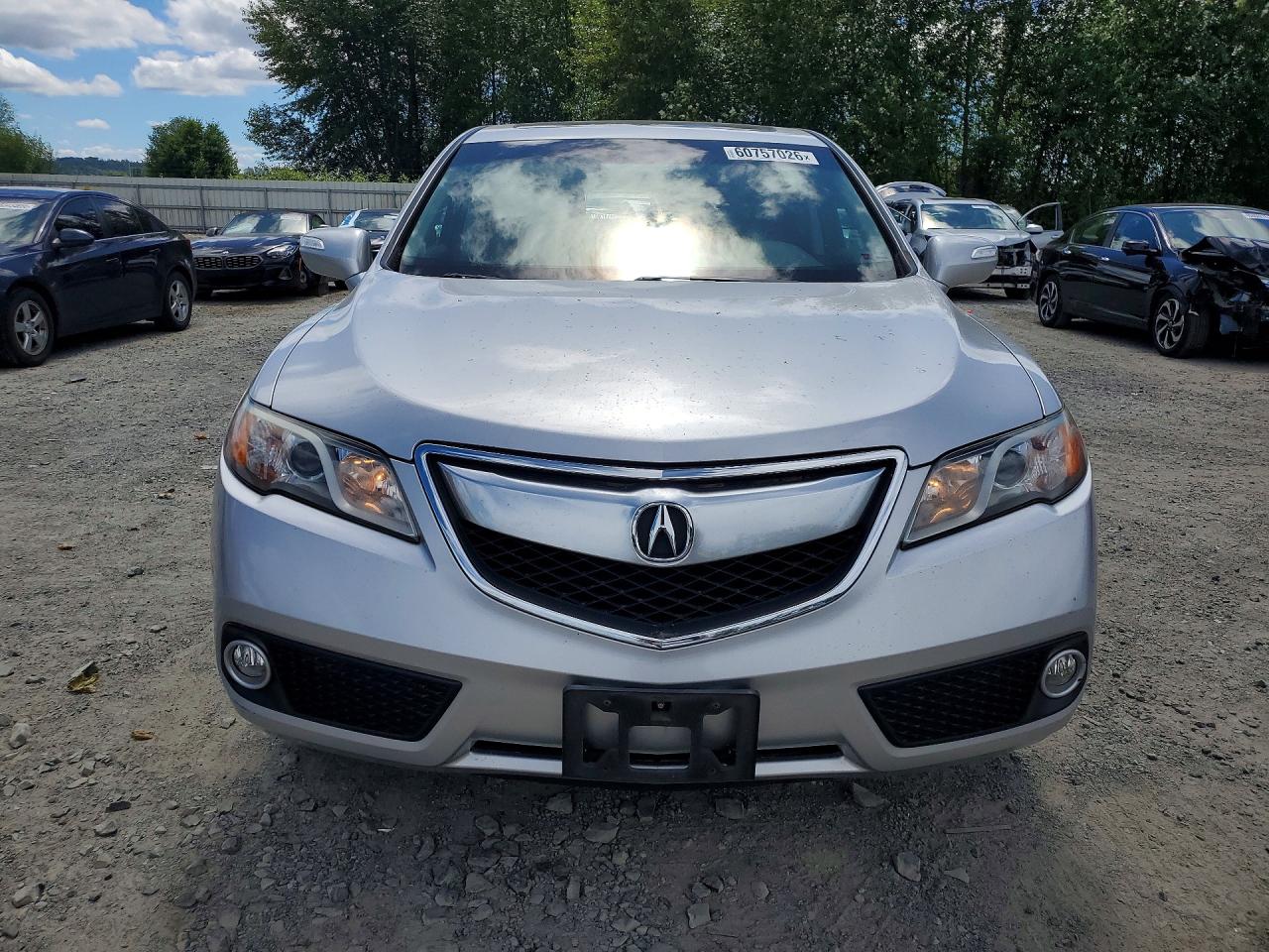 2015 Acura Rdx Technology Silver vin: 5J8TB4H55FL026035