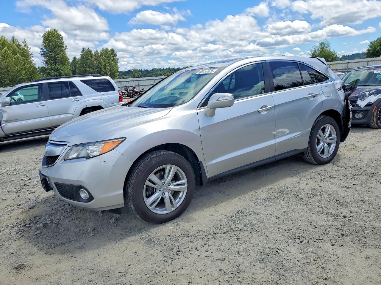 2015 Acura Rdx Technology Silver vin: 5J8TB4H55FL026035