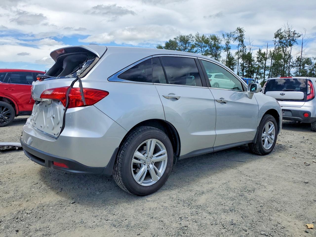 2015 Acura Rdx Technology Silver vin: 5J8TB4H55FL026035
