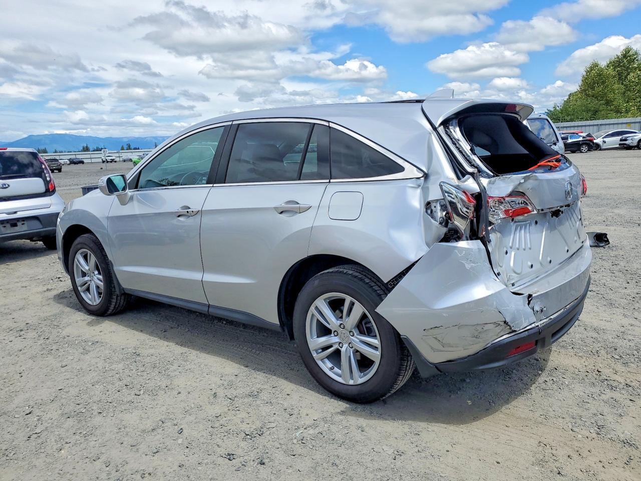 2015 Acura Rdx Technology Silver vin: 5J8TB4H55FL026035