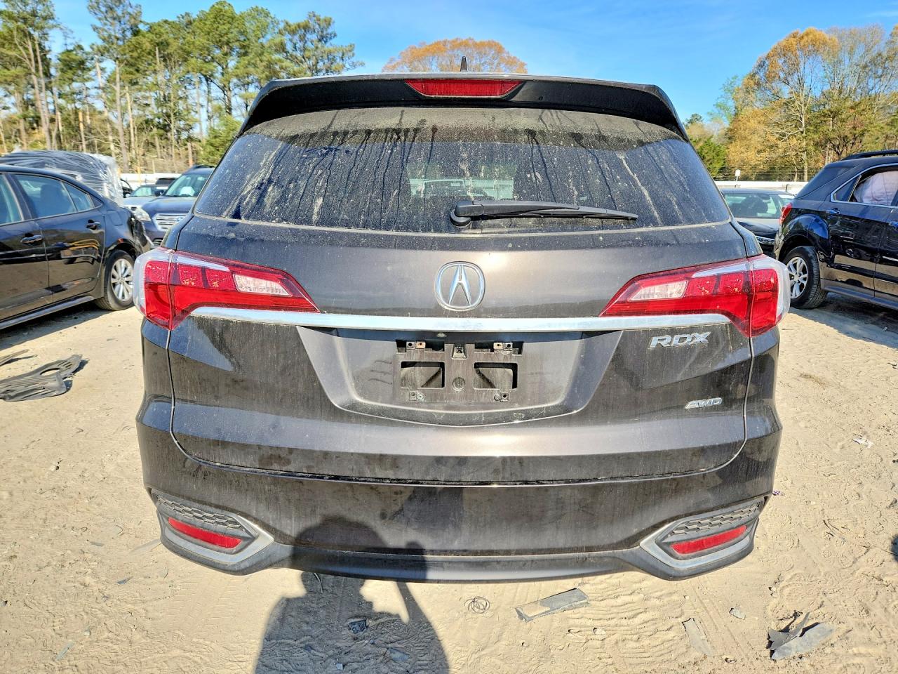 2016 Acura Rdx Technology Black vin: 5J8TB4H55GL009639