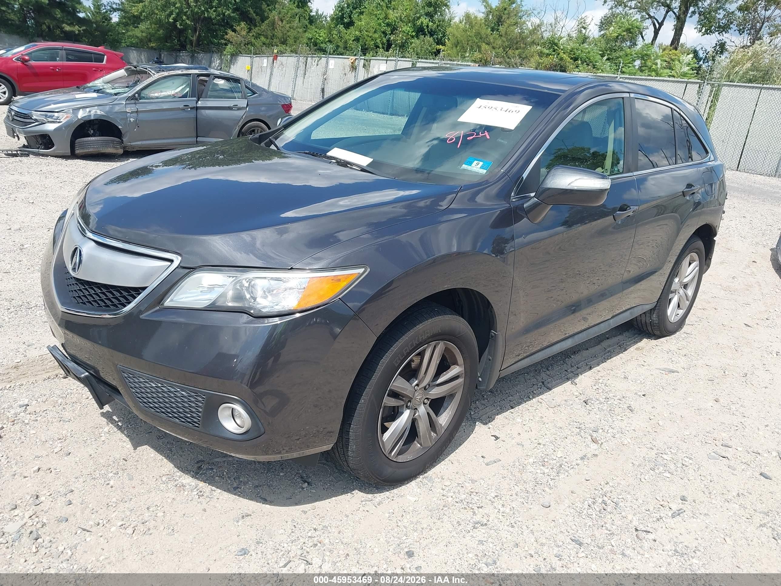 2013 Acura Rdx   Gray vin: 5J8TB4H56DL004199