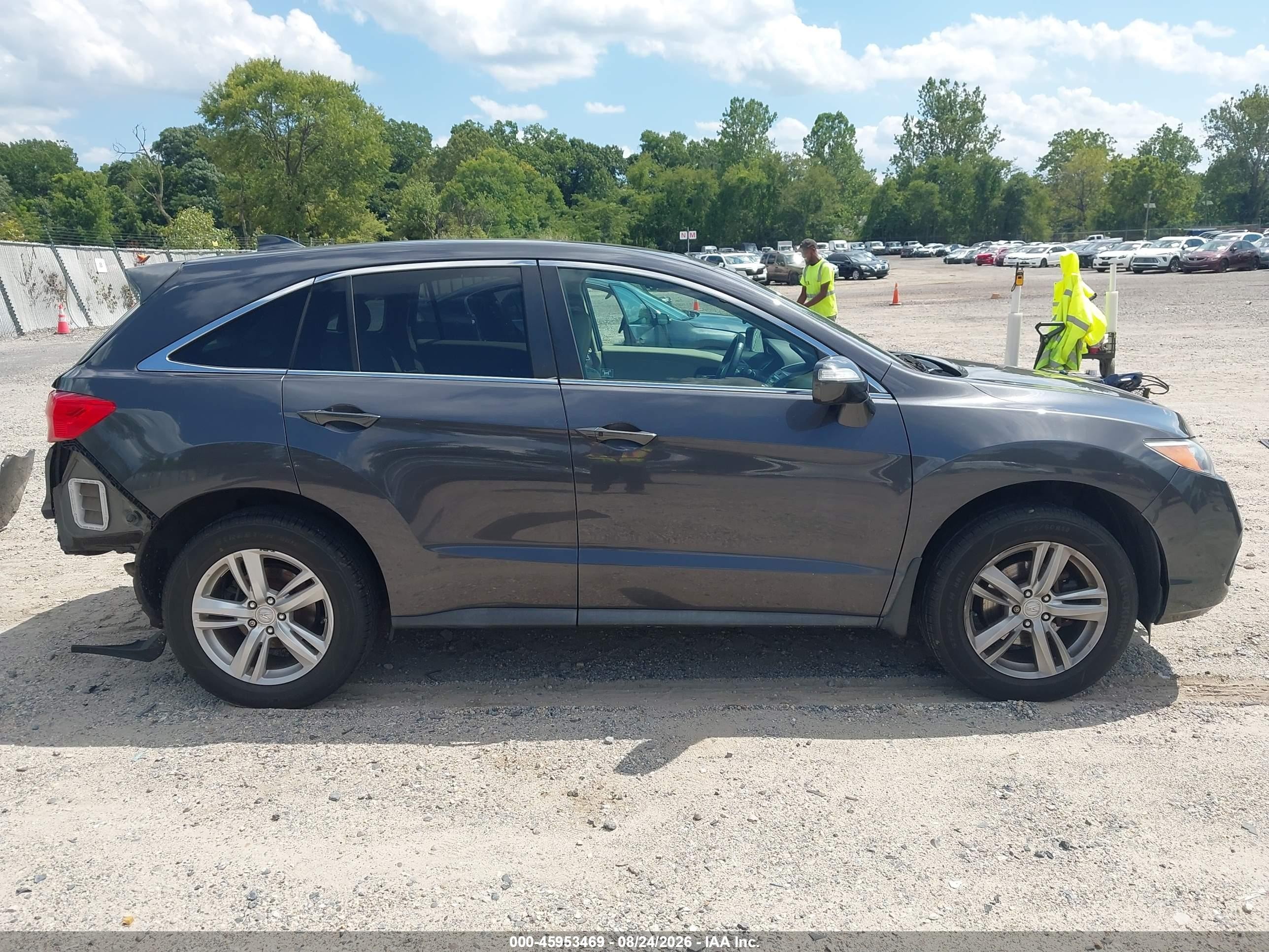 2013 Acura Rdx   Gray vin: 5J8TB4H56DL004199