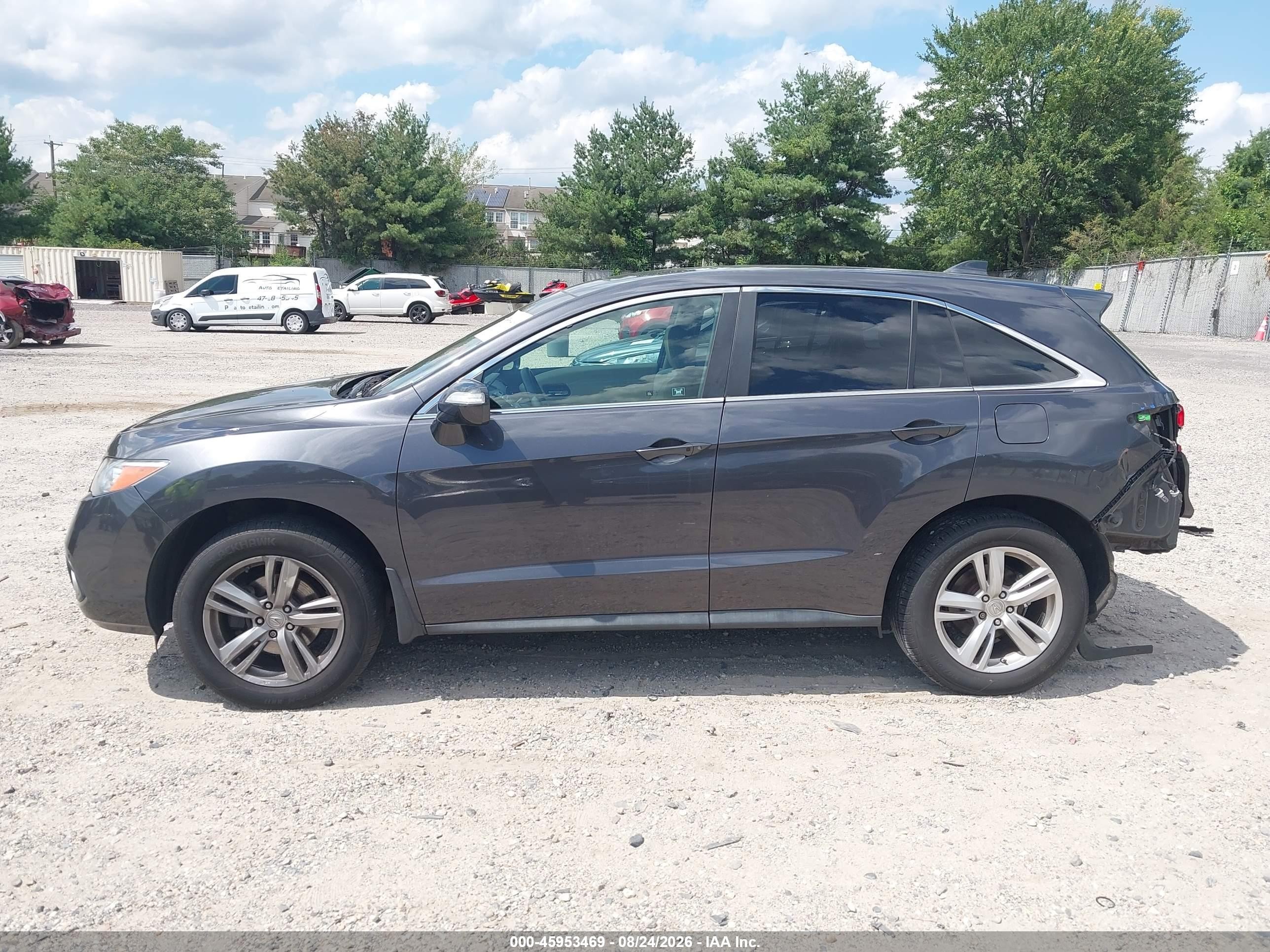 2013 Acura Rdx   Gray vin: 5J8TB4H56DL004199