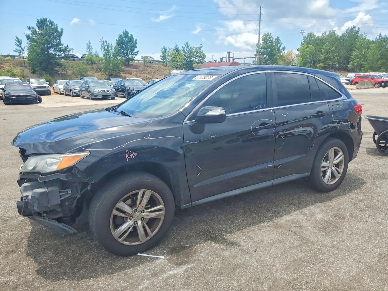 2013 Acura Rdx Technology Черный vin: 5J8TB4H56DL016644