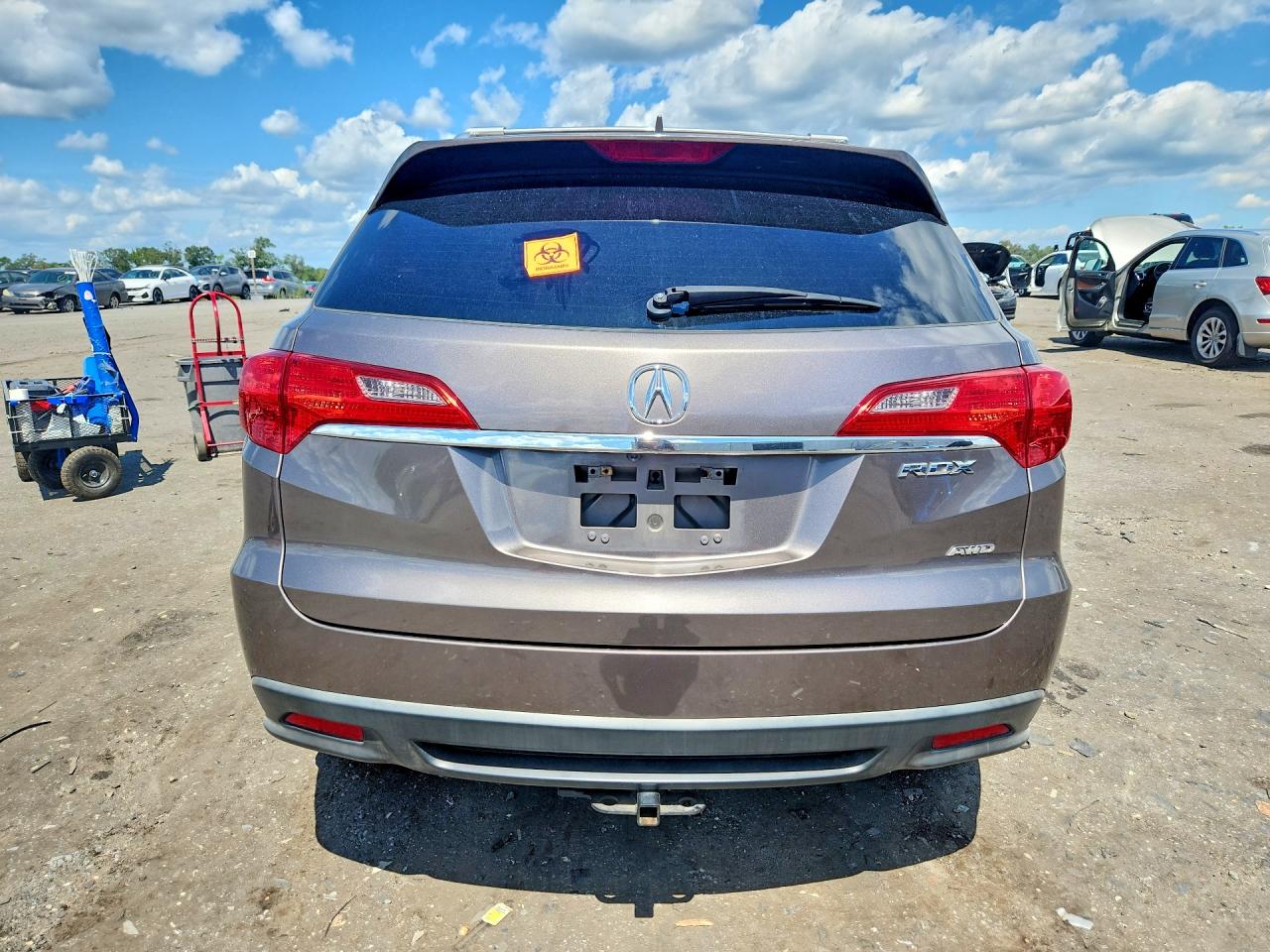 2013 Acura Rdx Technology Gray vin: 5J8TB4H56DL018734