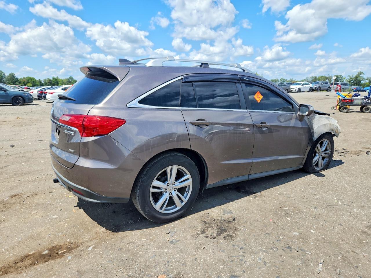 2013 Acura Rdx Technology Gray vin: 5J8TB4H56DL018734