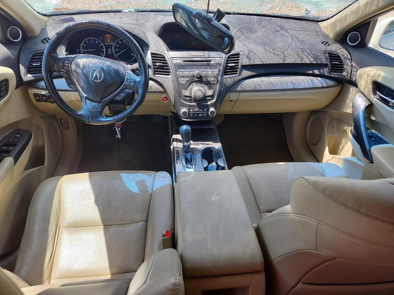 2013 Acura Rdx Technology Белый vin: 5J8TB4H56DL020189